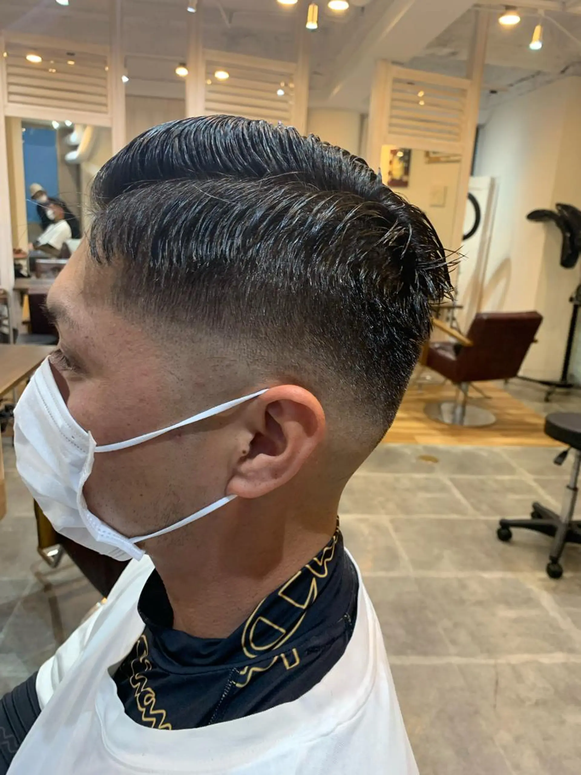 ショート CECIL hair なんば店所属・メンズパーマ 艶髪☆店長☆有馬のヘアスタイル