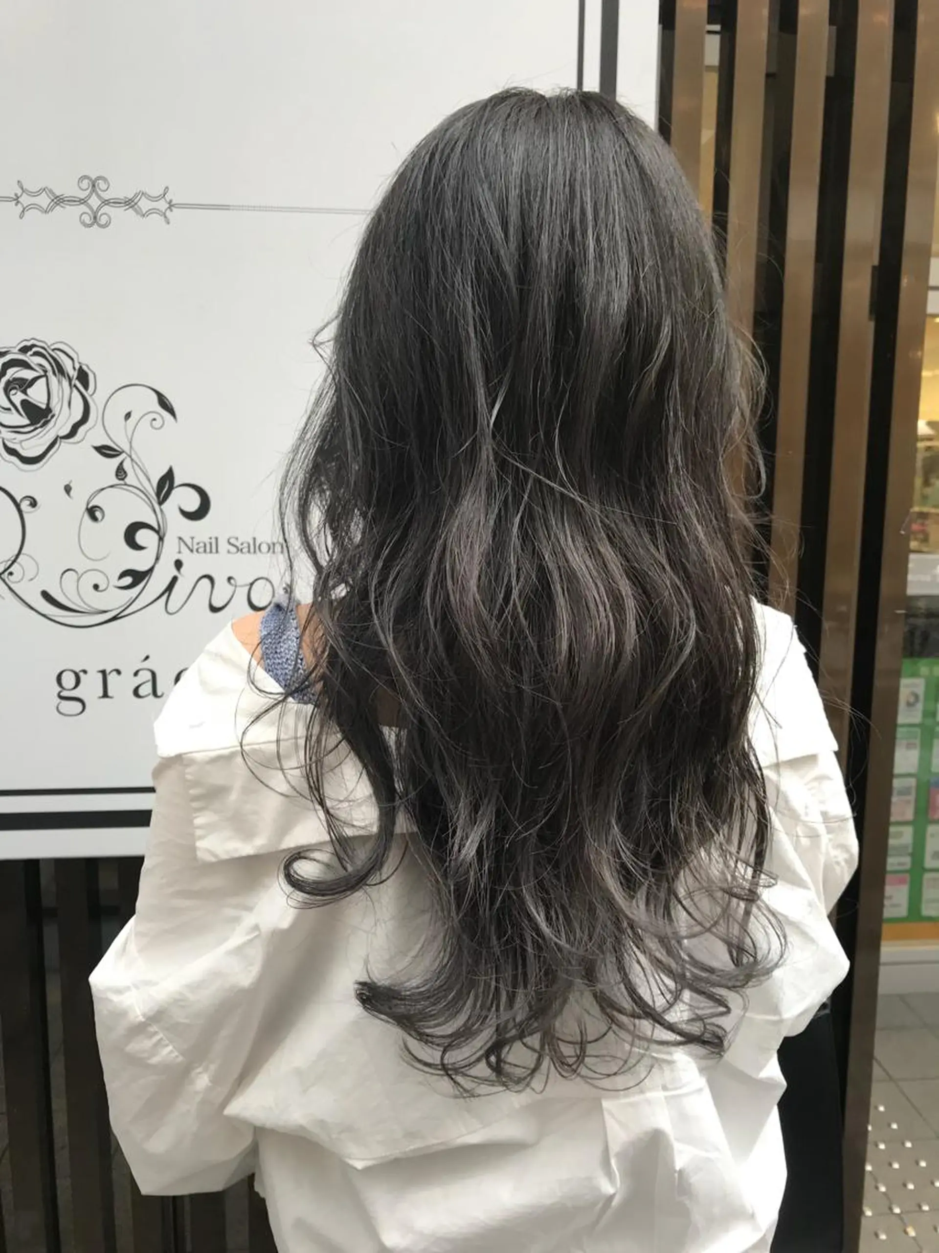 ロング カラー シールエクステ⭐️ オオミタクヤのヘアスタイル