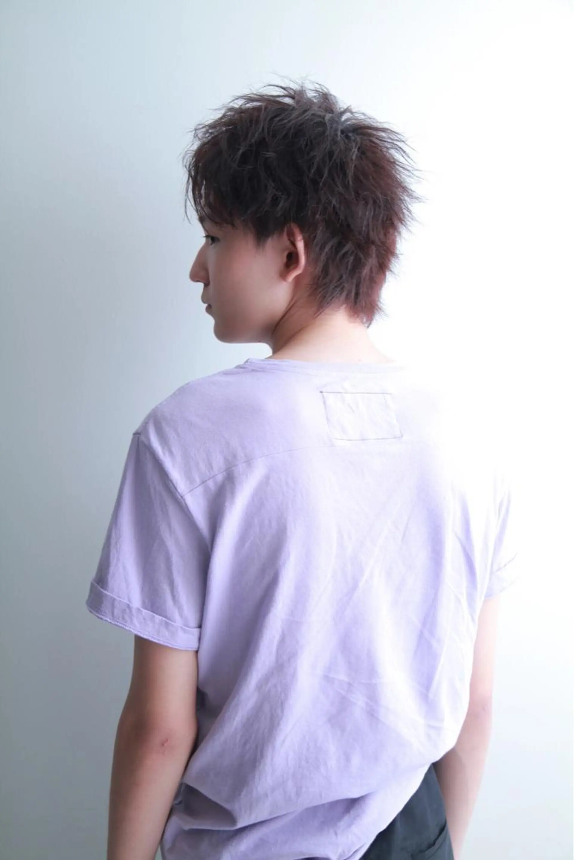 ショート カラー メンズヘア特化 崎田 成人のヘアスタイル