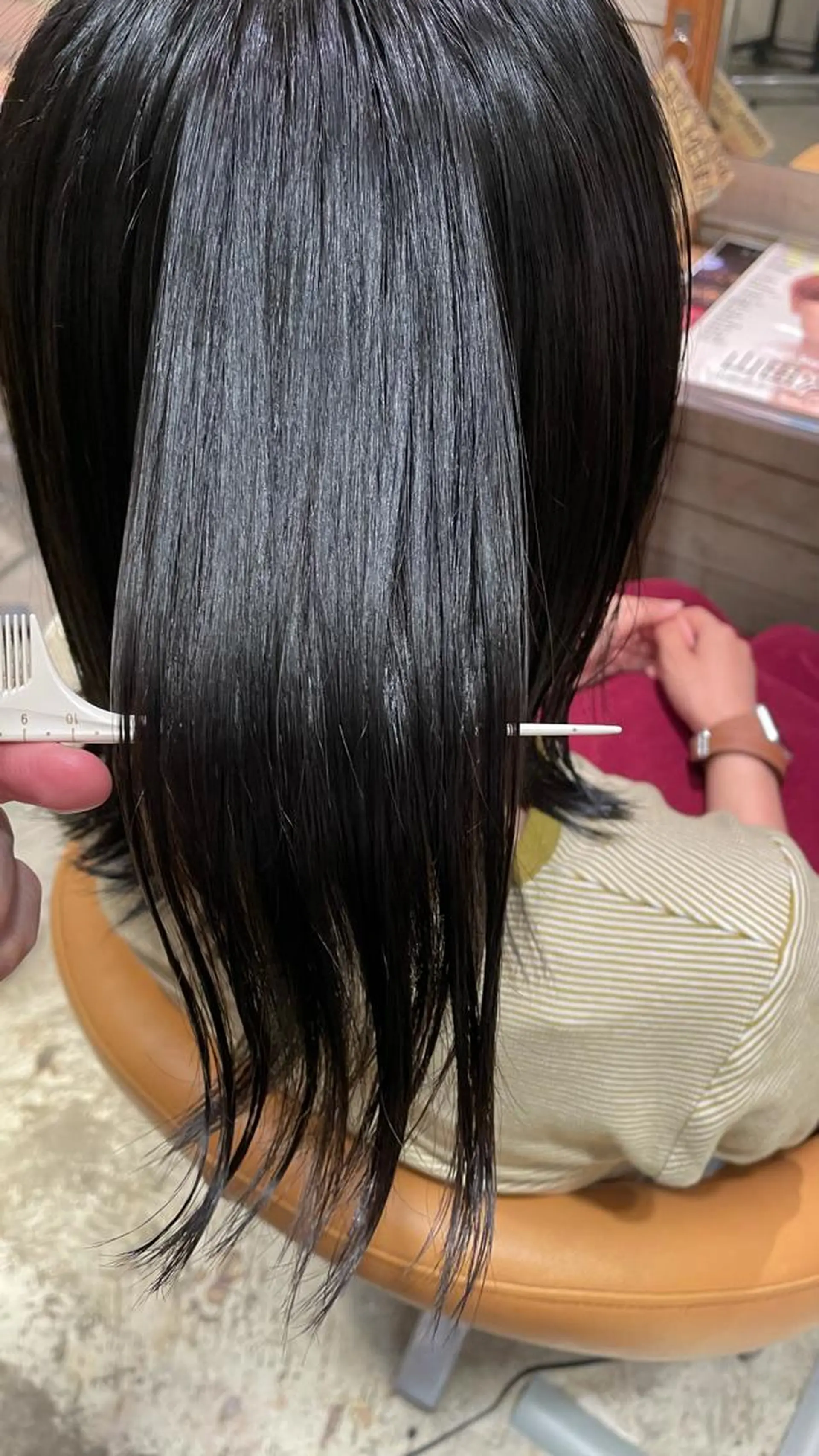 ミディアム ヘアカラー トリートメント 【髪質改善・美髪 矯正】🌟だいち🌟のヘアスタイル