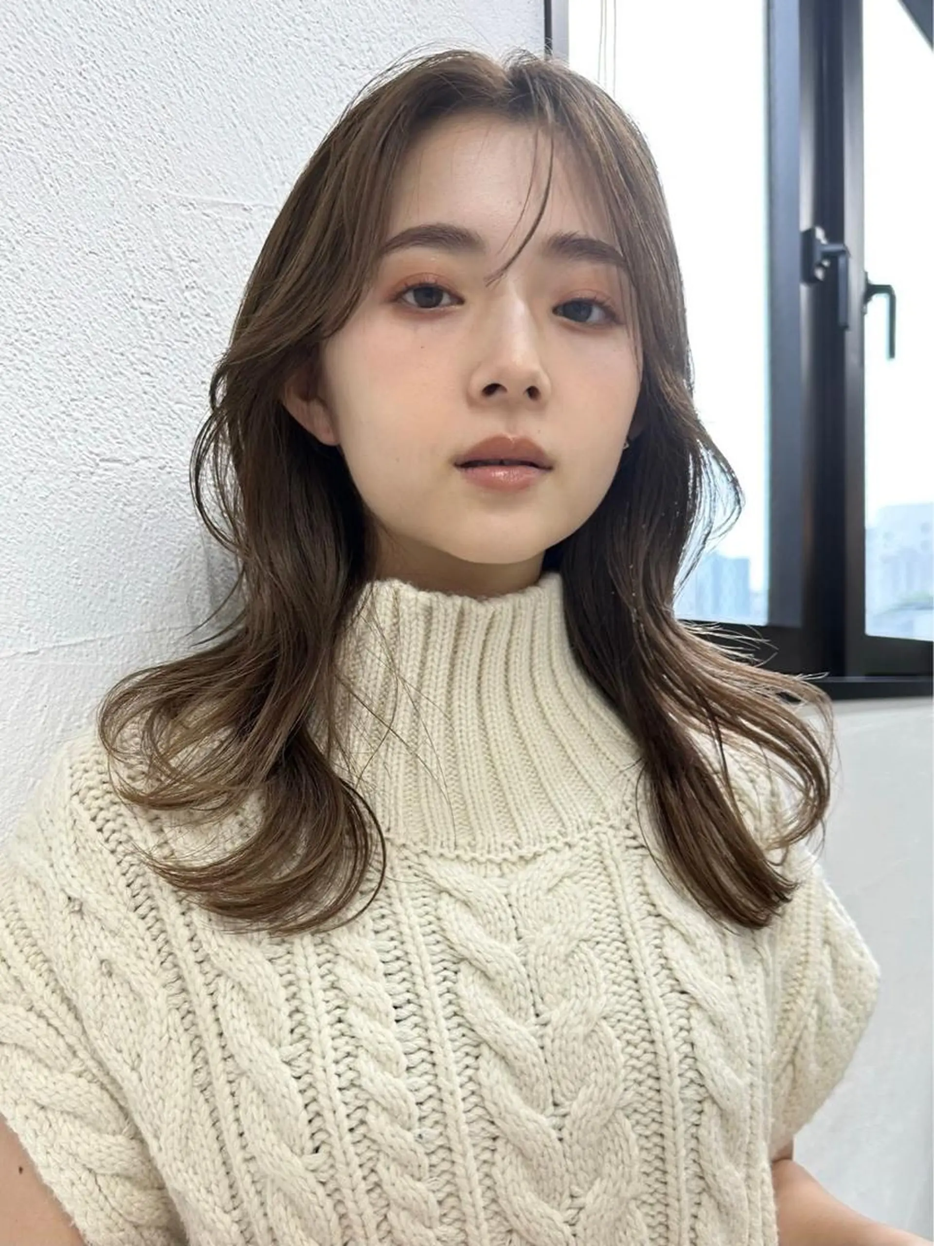 ロング カラー レイヤーカット 🧸艶々韓国ヘア 🧁mizunaのヘアスタイル