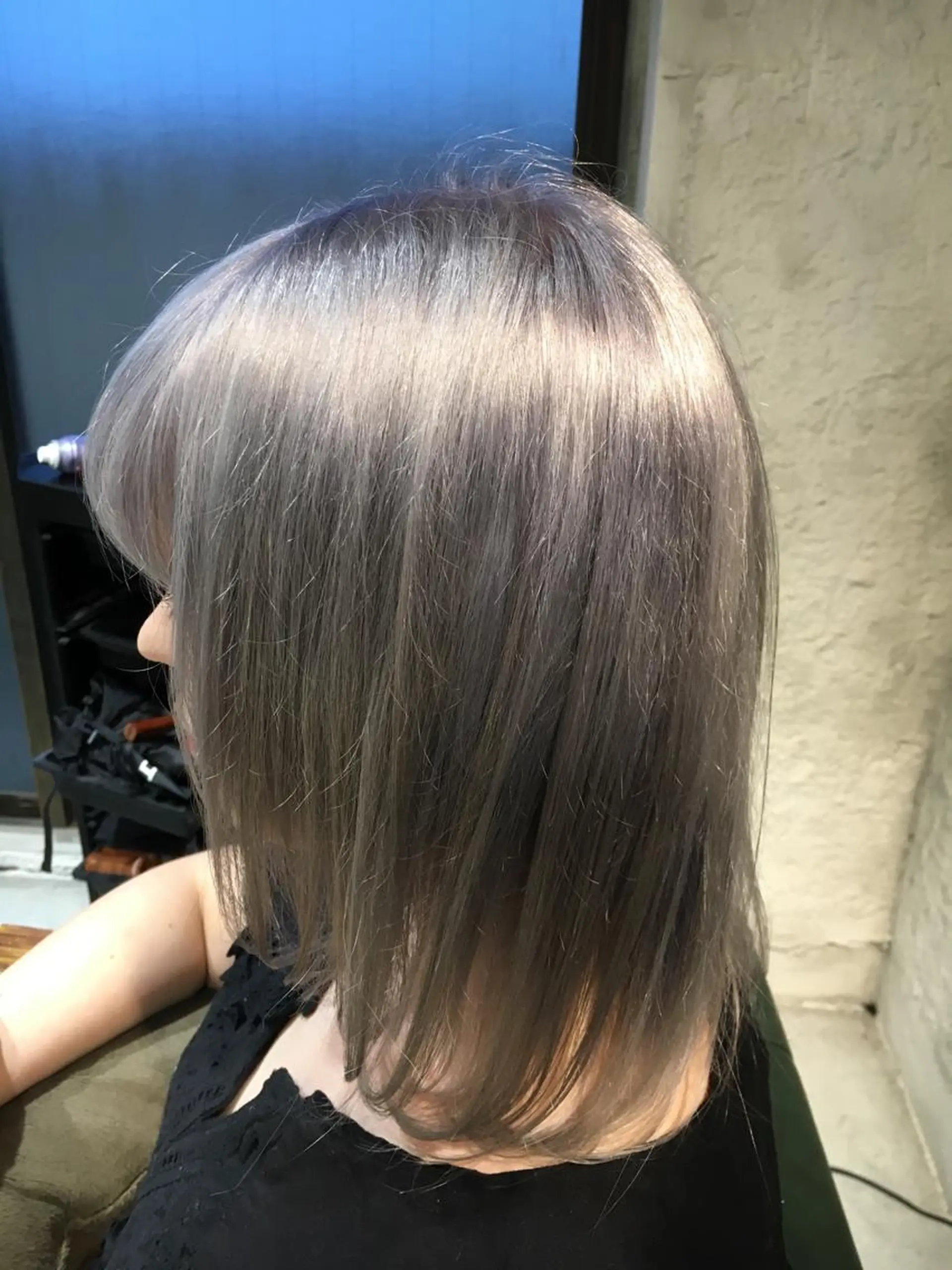 ミディアム カラー ✨艶髪✨透明感✨ 山内大樹のヘアスタイル