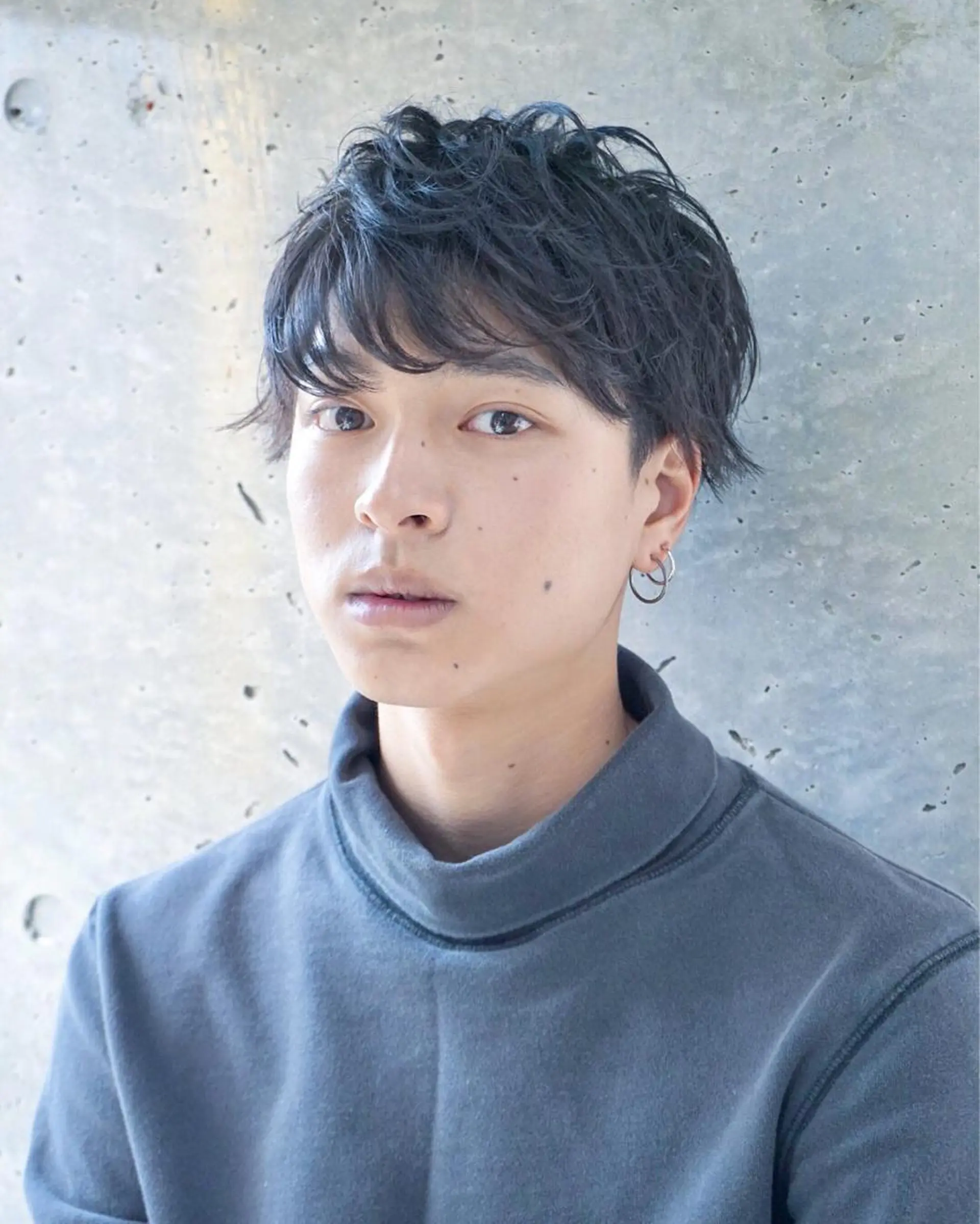 ショート メンズ カット ヘアカラー 艶髪カラー 渡辺岳也のヘアスタイル