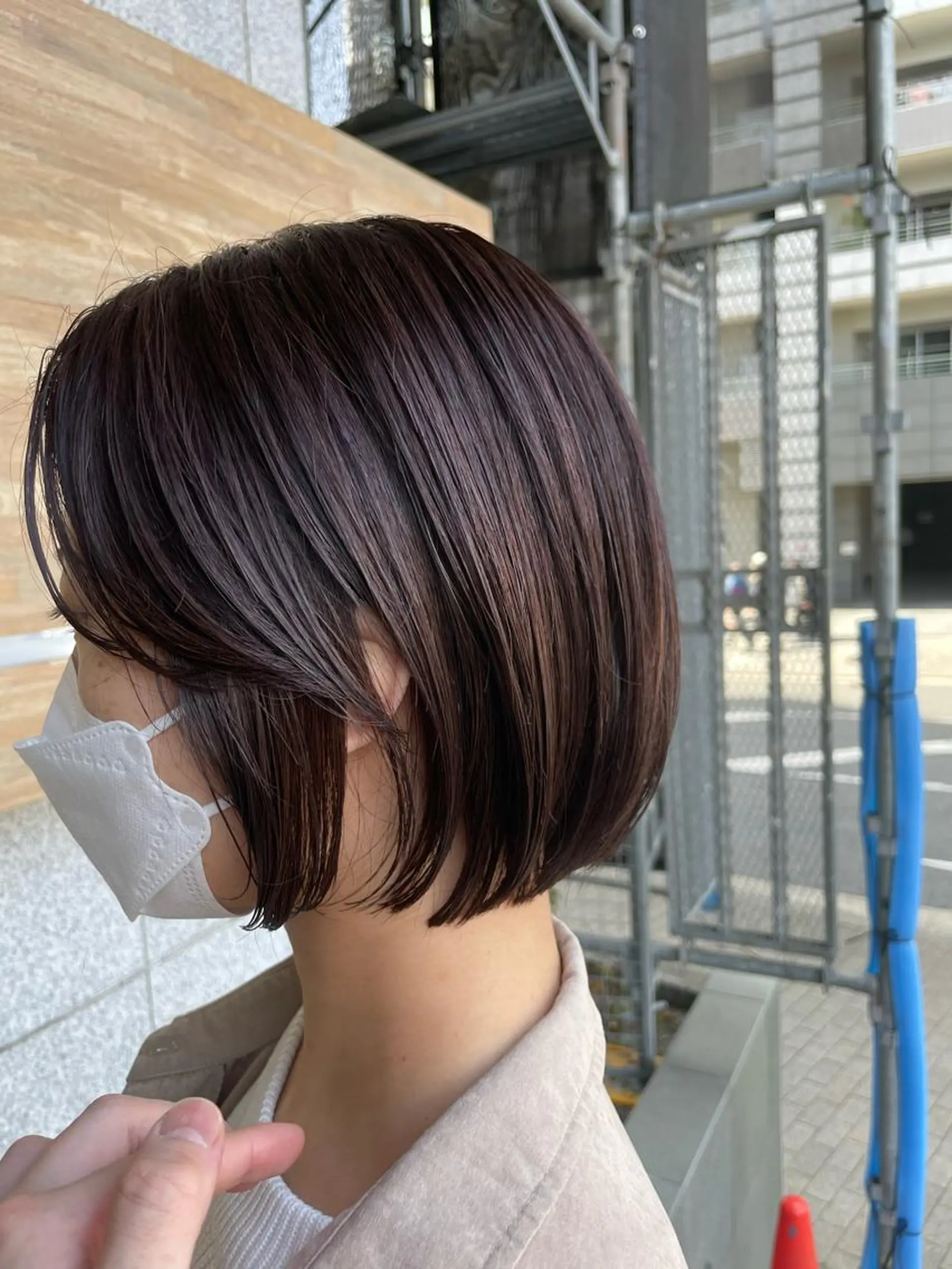 ショート ボブ Iris by artina 武蔵小杉店【イリス バイ アルティナ】所属・🎼レイヤー/顔周り カット/nene♬のヘアスタイル