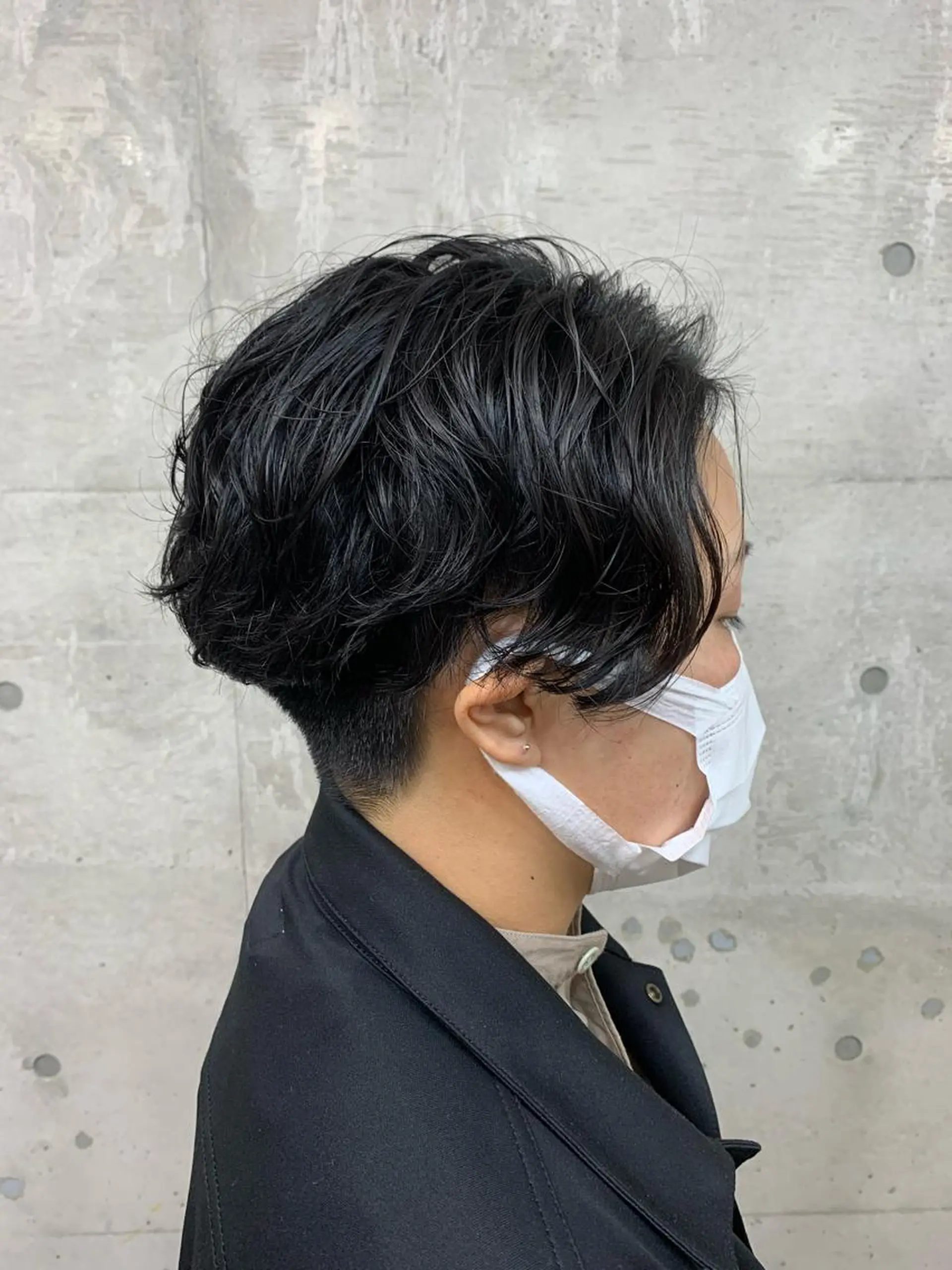 ショート パーマ クセを最大限に活かす メンズパーマ奈良大祐のヘアスタイル