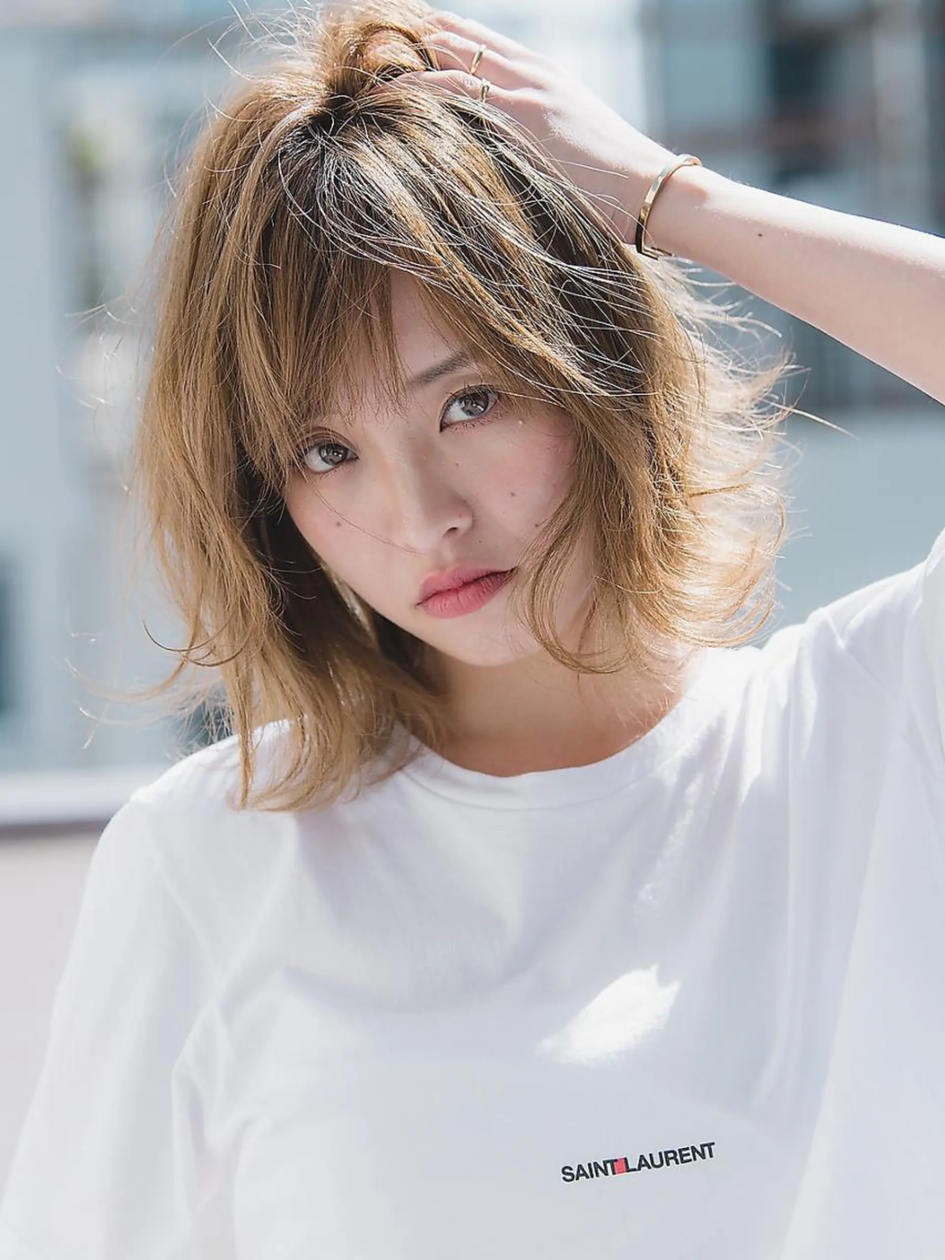 ミディアム マーブル東京 三軒茶屋 美容室のヘアスタイル