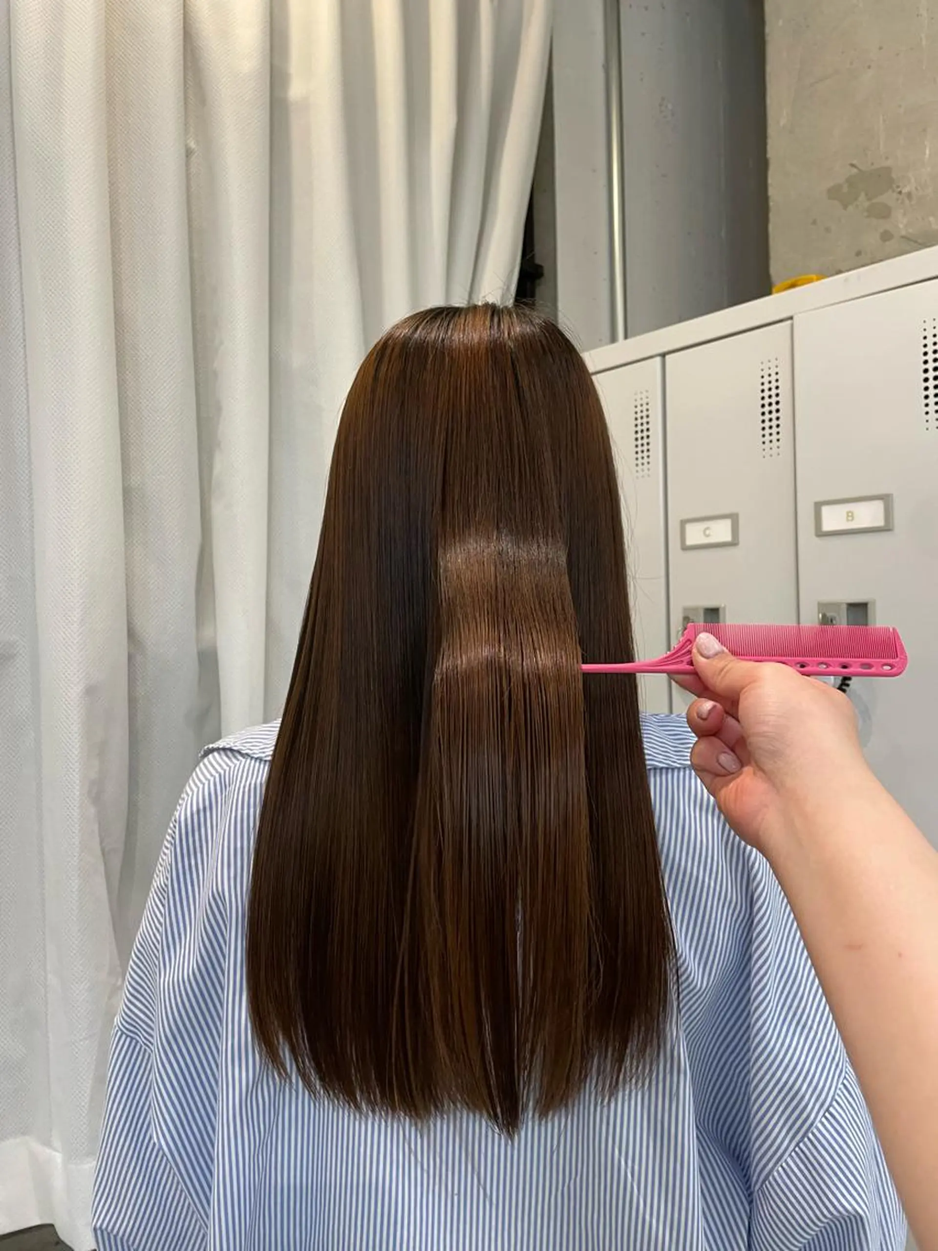 ロング トリートメント 透明感カラー🪡🤍 nanao🤍🪡のヘアスタイル