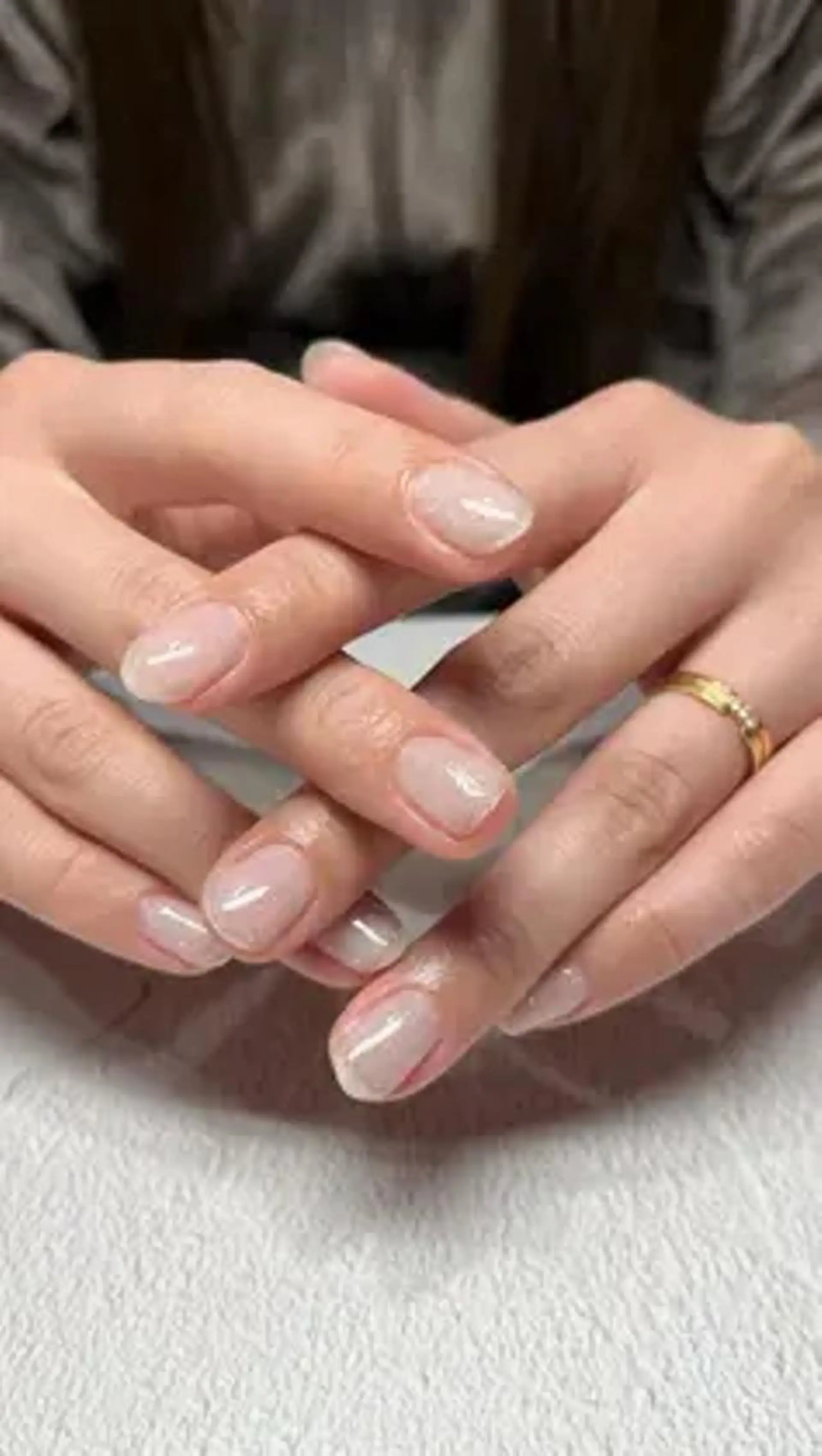 ネイル ラメ(グリッター) ラメグラデーション ハンドネイル キャンアイドレッシー 宇都宮店のネイルデザイン