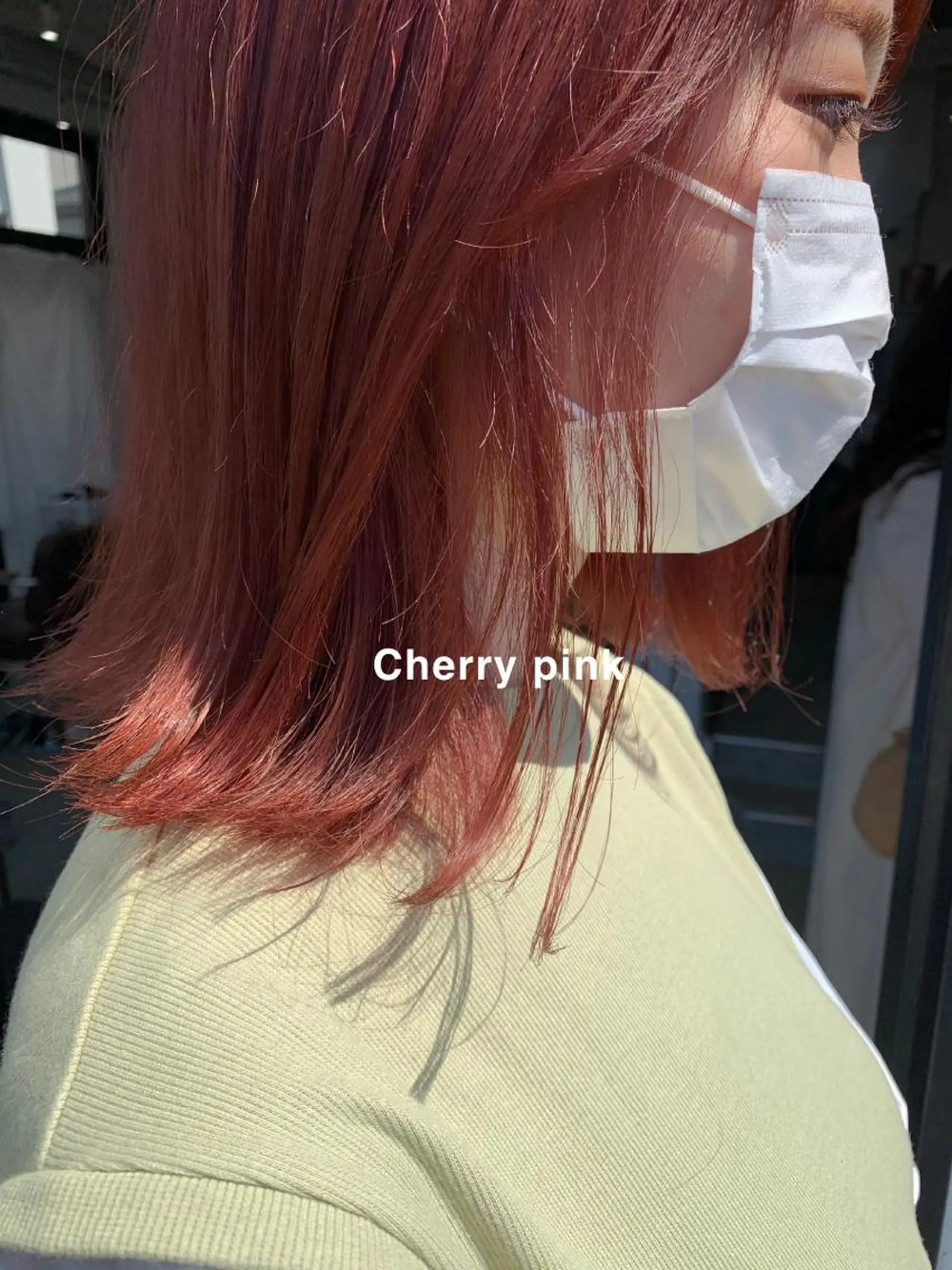 カラー ブリーチ ピンクカラー カット ヘアカラー トリートメント loka所属・山本 晶大のヘアスタイル