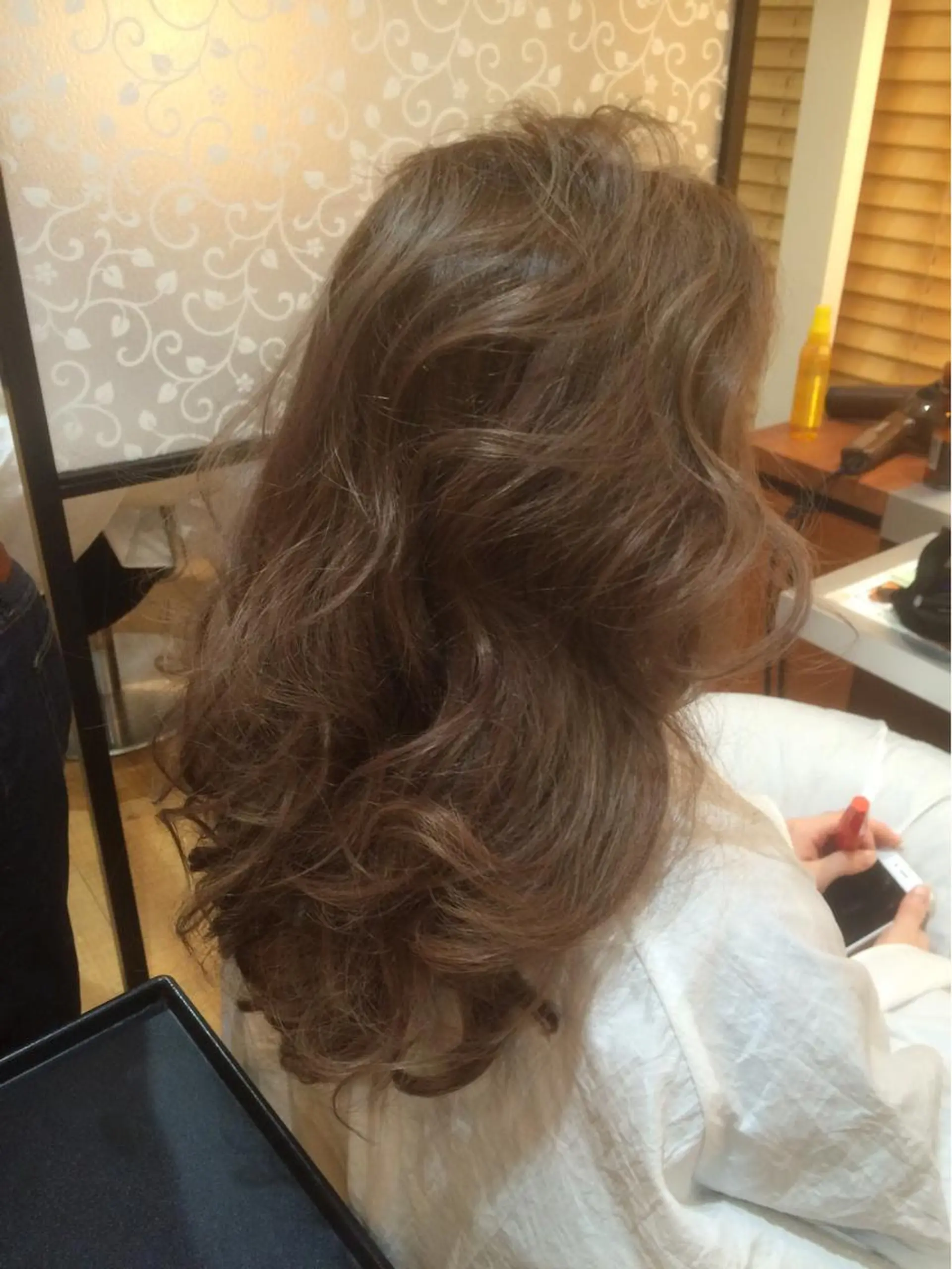 ロング カット パーマ トリートメント 金子 直樹のヘアスタイル