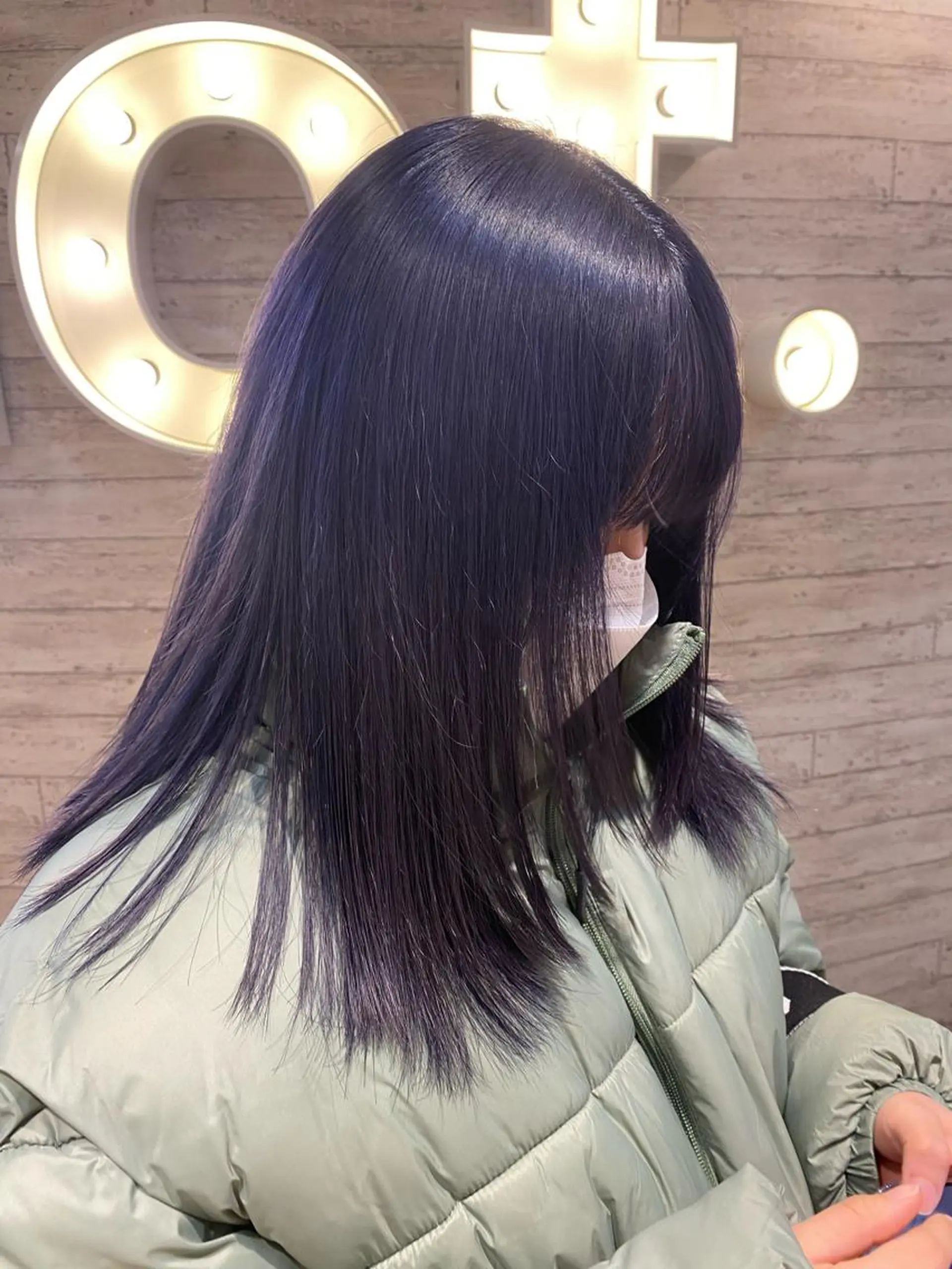 セミロング カラー ウルフ🐺/ボブ ハイトーン🌈/増田のヘアスタイル