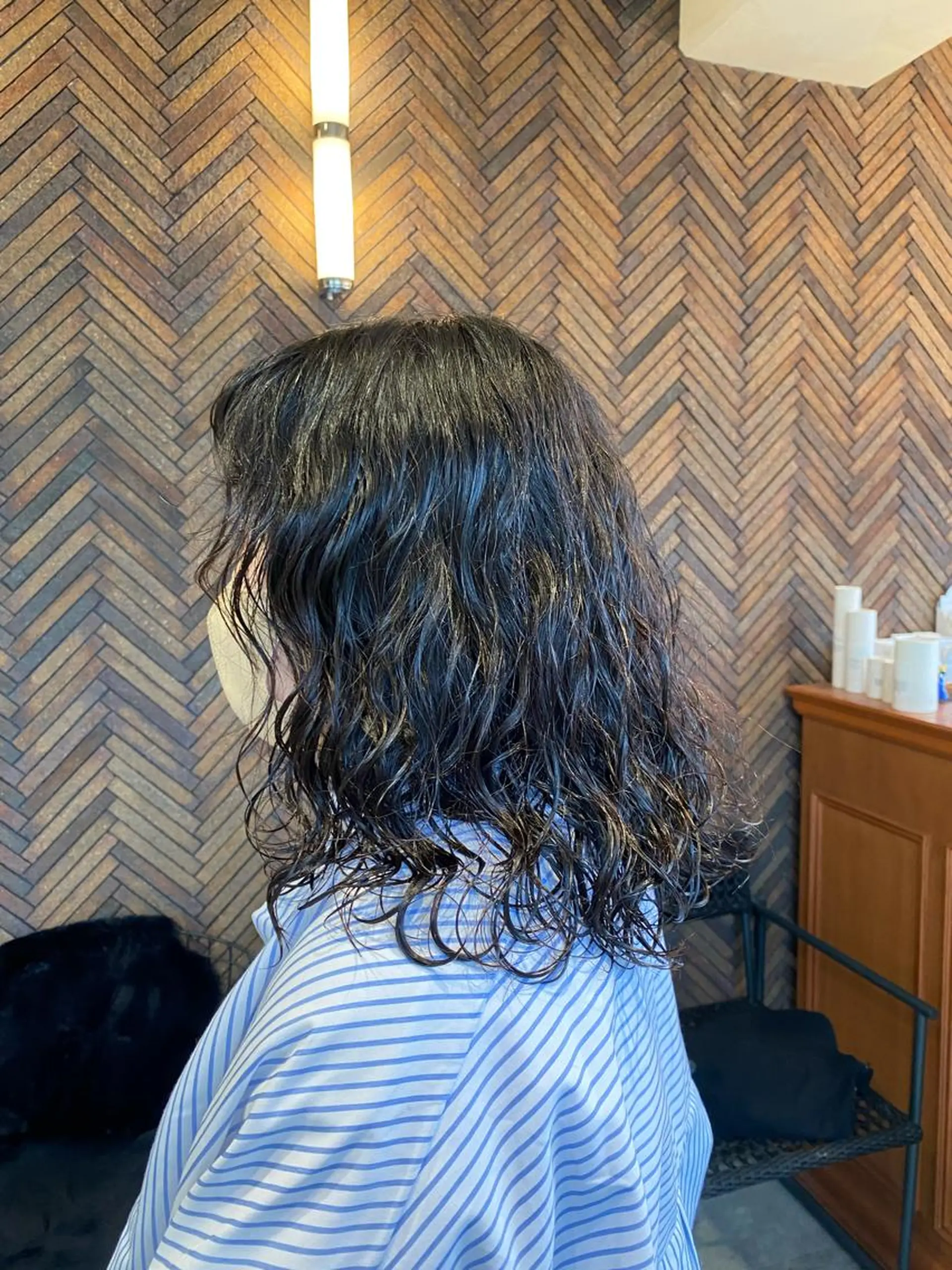 ミディアム パーマ カット パーマ トリートメント 🍓小野 紗由美🍓のヘアスタイル