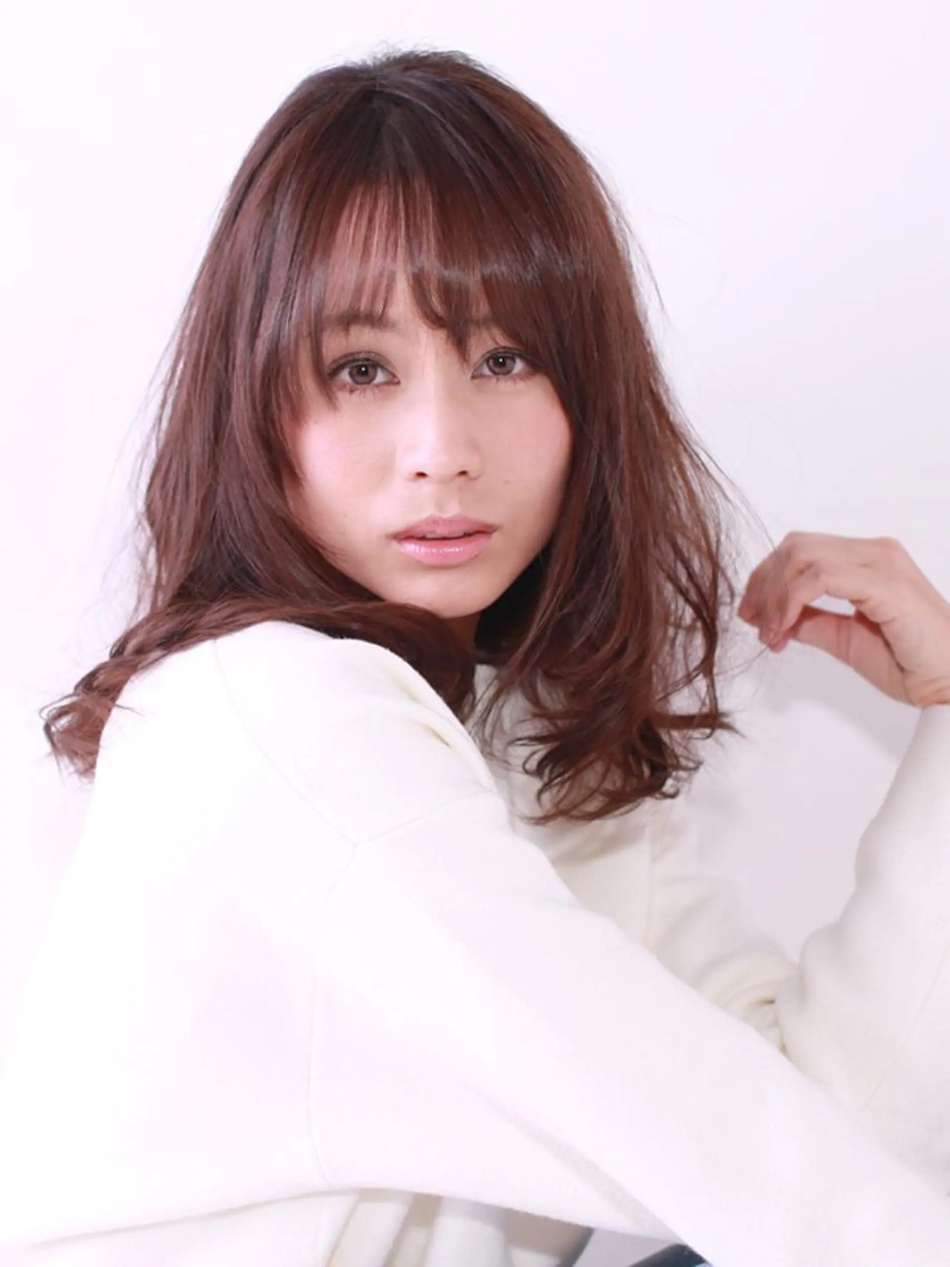 セミロング 髪質改善/練馬/ ASUKAのヘアスタイル