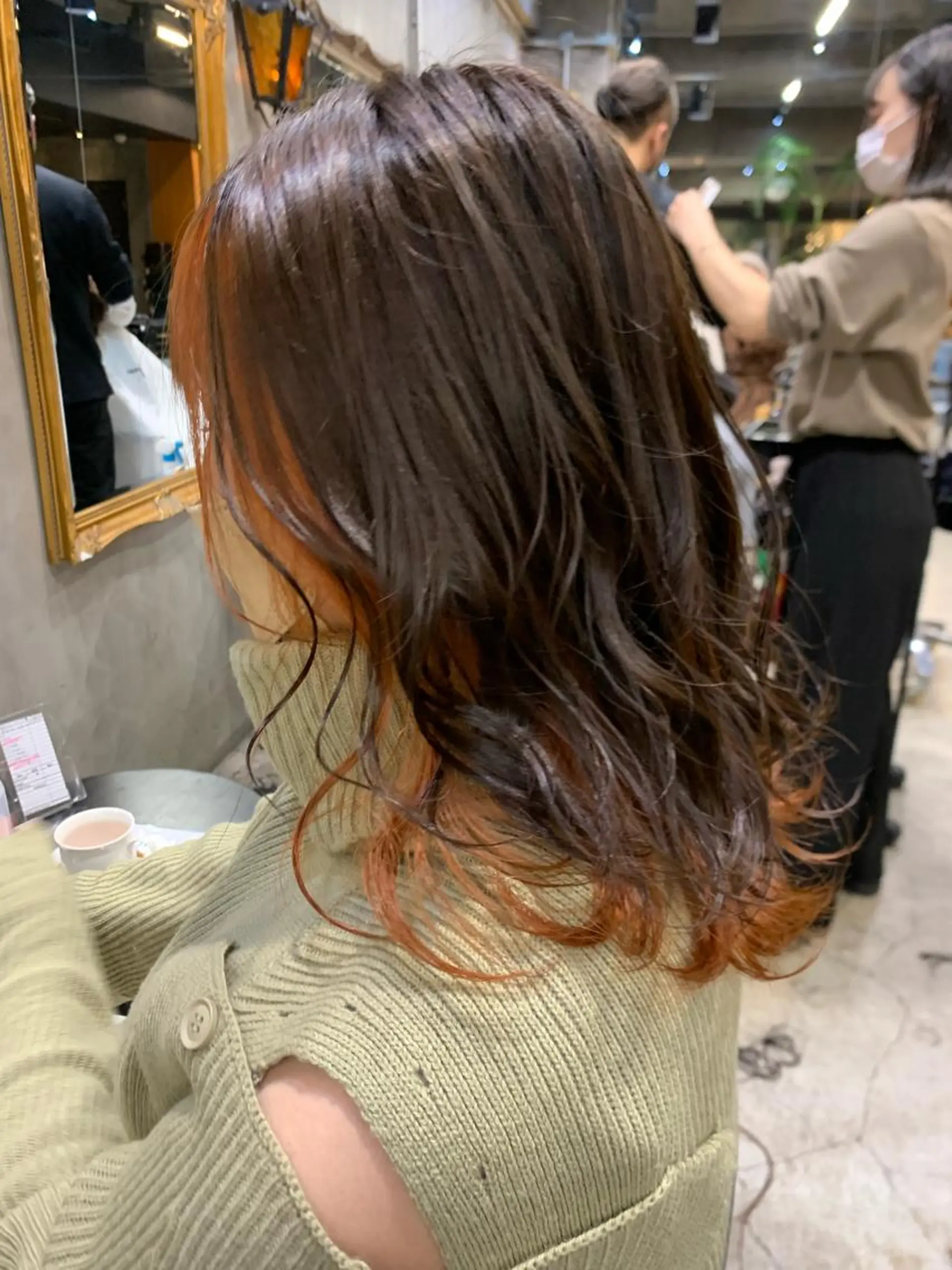 ミディアム カラー GO TODAY 原宿本店所属・🎁曲がる縮毛矯正 /DAIKIのヘアスタイル