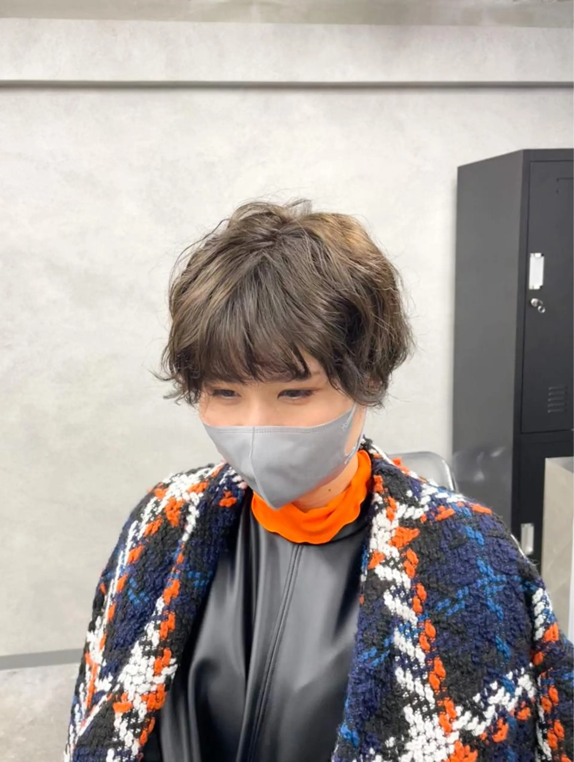 ショート カラー パーマ ヘアアレンジ メンズ キッズ メンズパーマ ショートヘア カット パーマ ヘアセット GO TODAY SHAiRE SALON所属・大人スタイル 太田のヘアスタイル