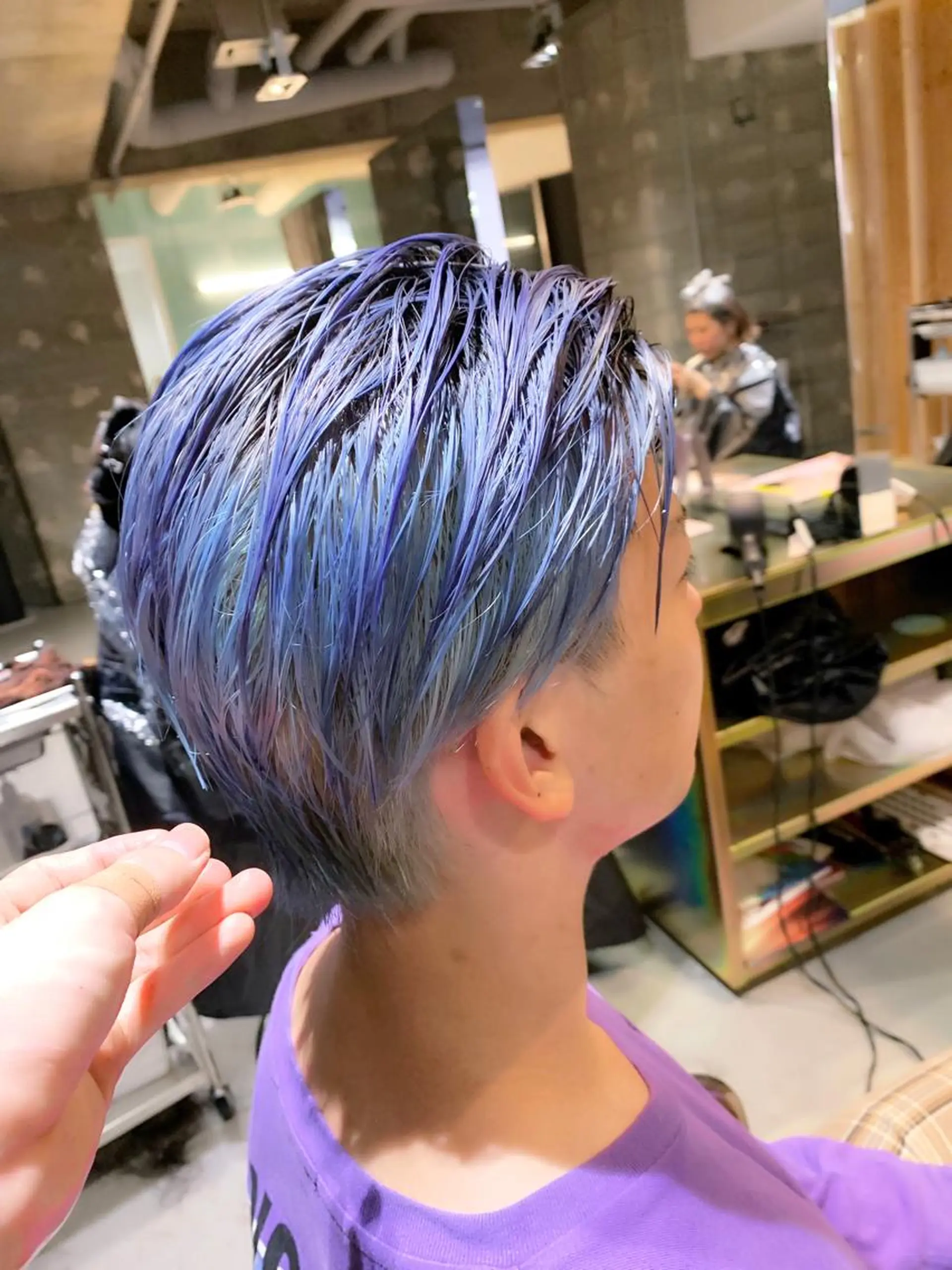 ショート カラー メンズ tension 【テンション】のヘアスタイル