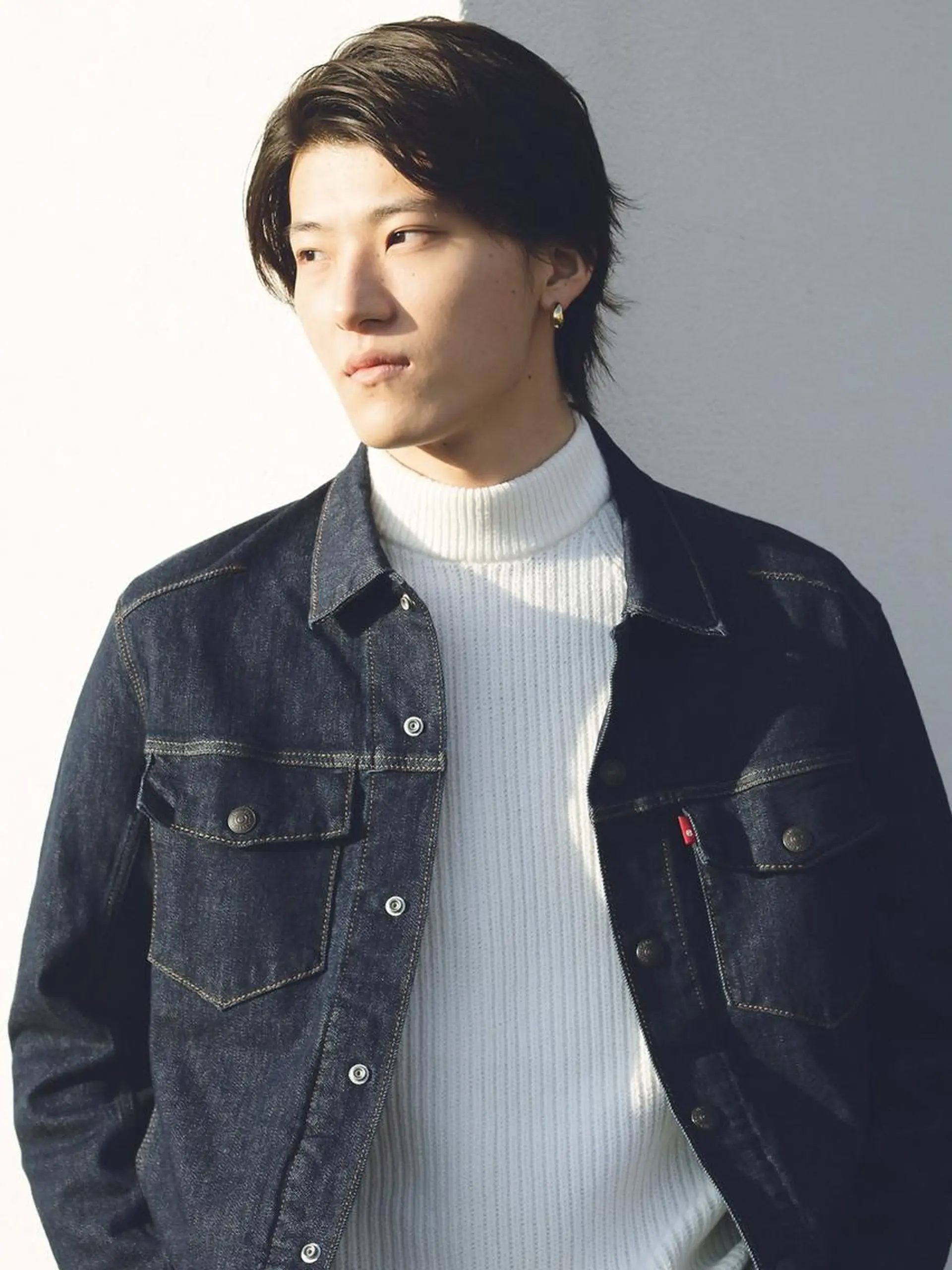 ショート メンズ 柳下 涼のヘアスタイル