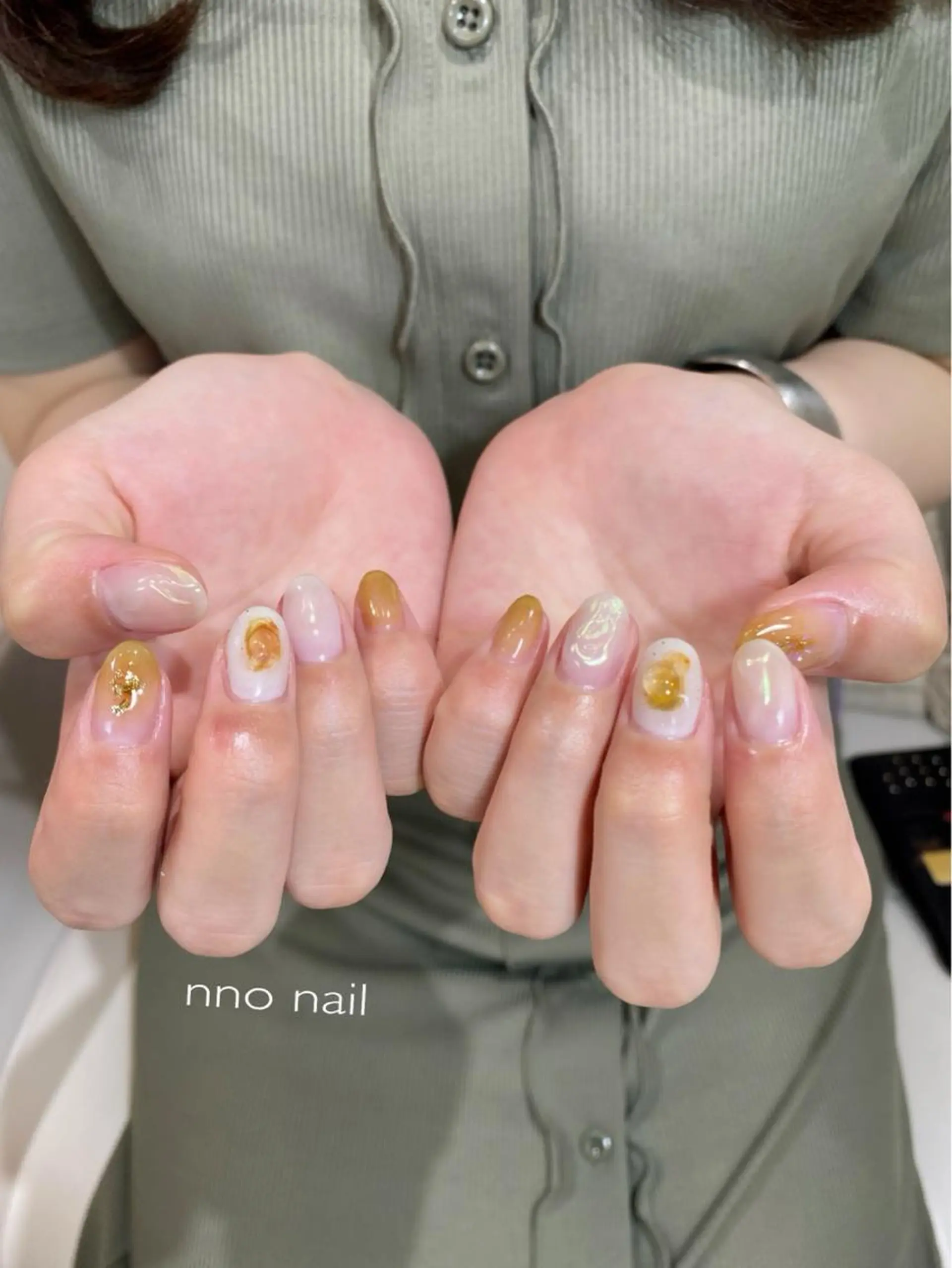 ネイル ハンドネイル フットネイル nno  nail   エヌノネイル所属・nno nailのネイルデザイン