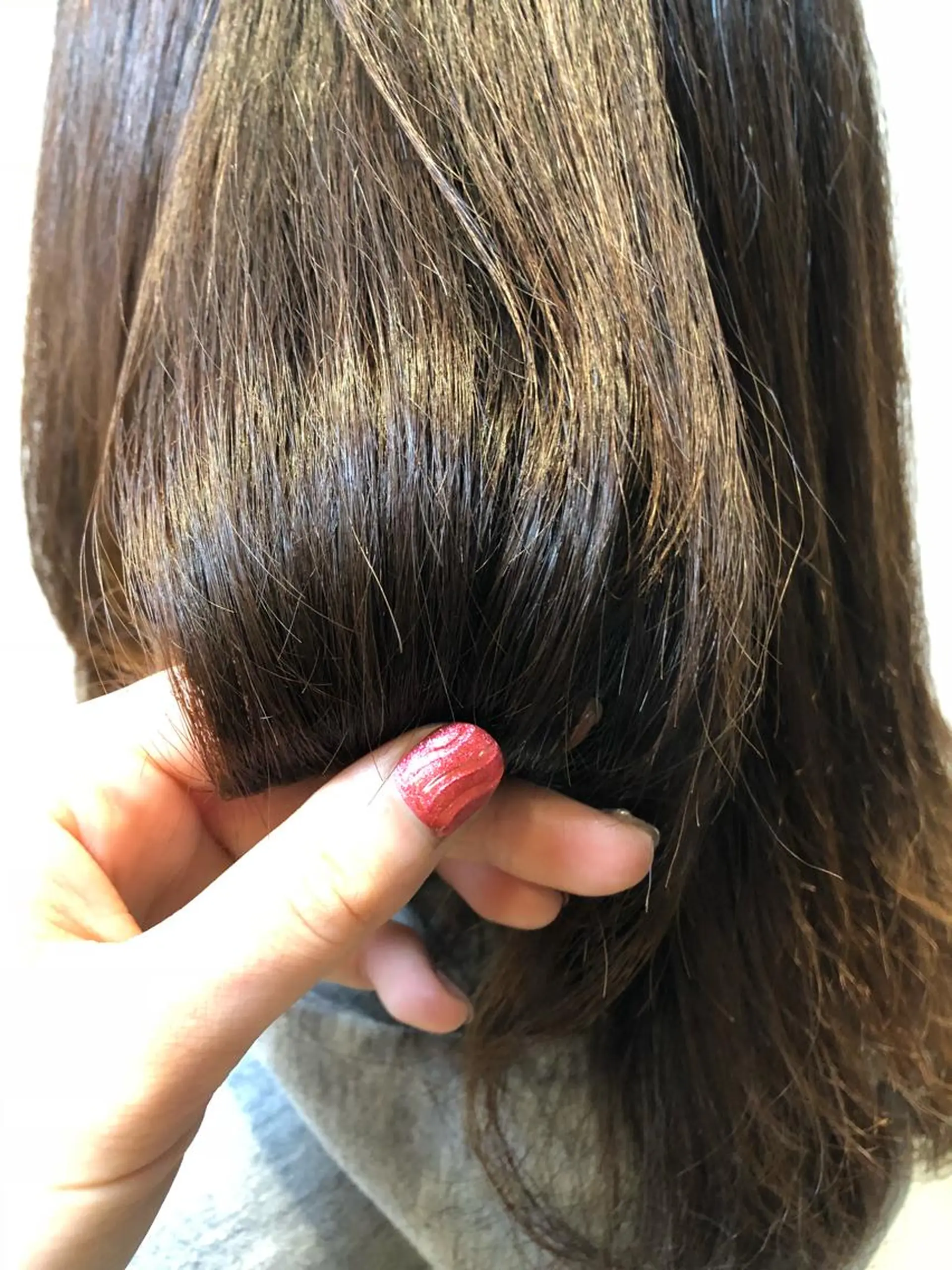セミロング うる艶レイヤーカット hinakoのヘアスタイル