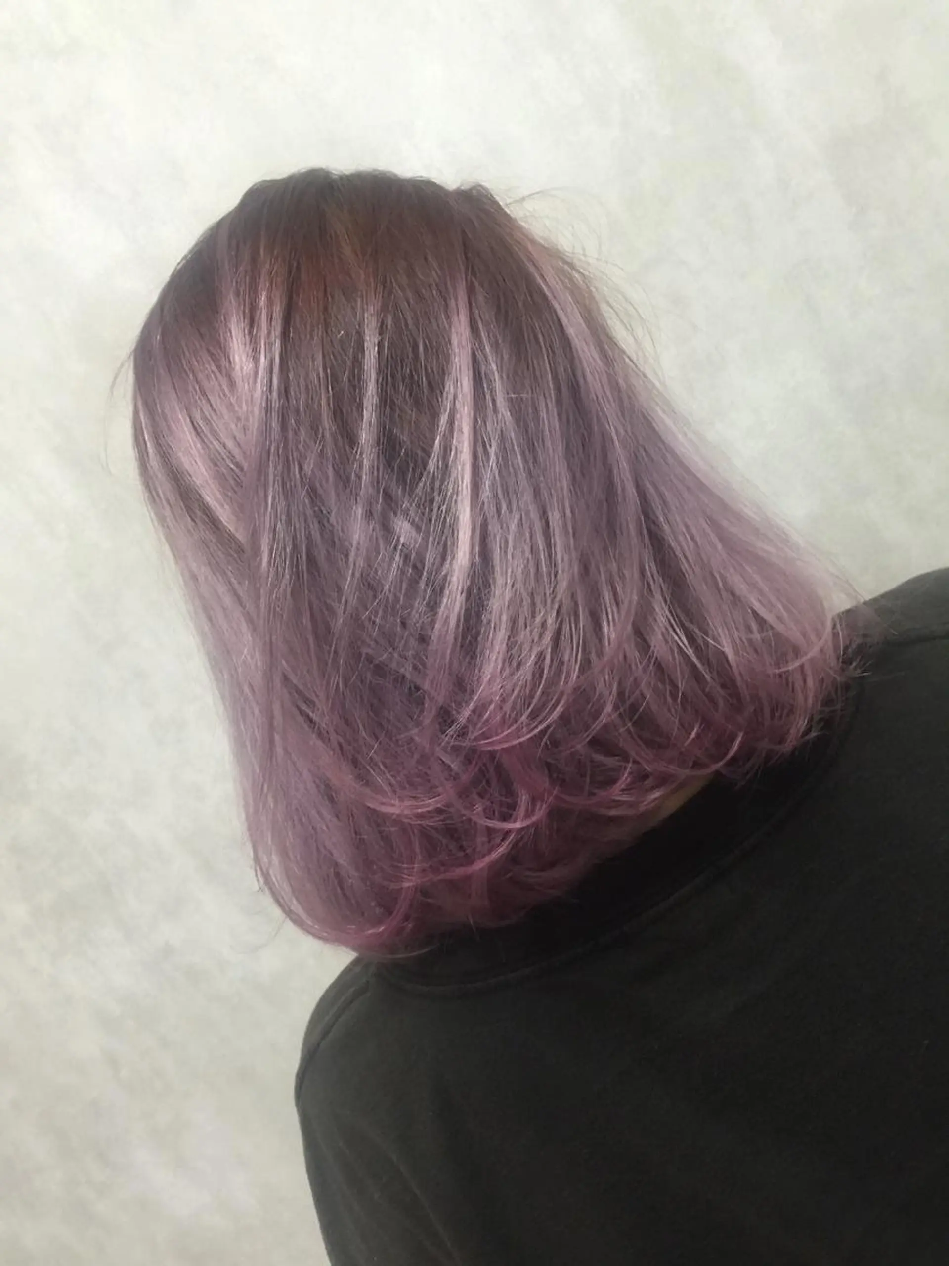 ミディアム カラー アッシュ ブリーチ ピンクカラー ピンクアッシュ LAS 代表 ナガカワ コウヘイのヘアスタイル