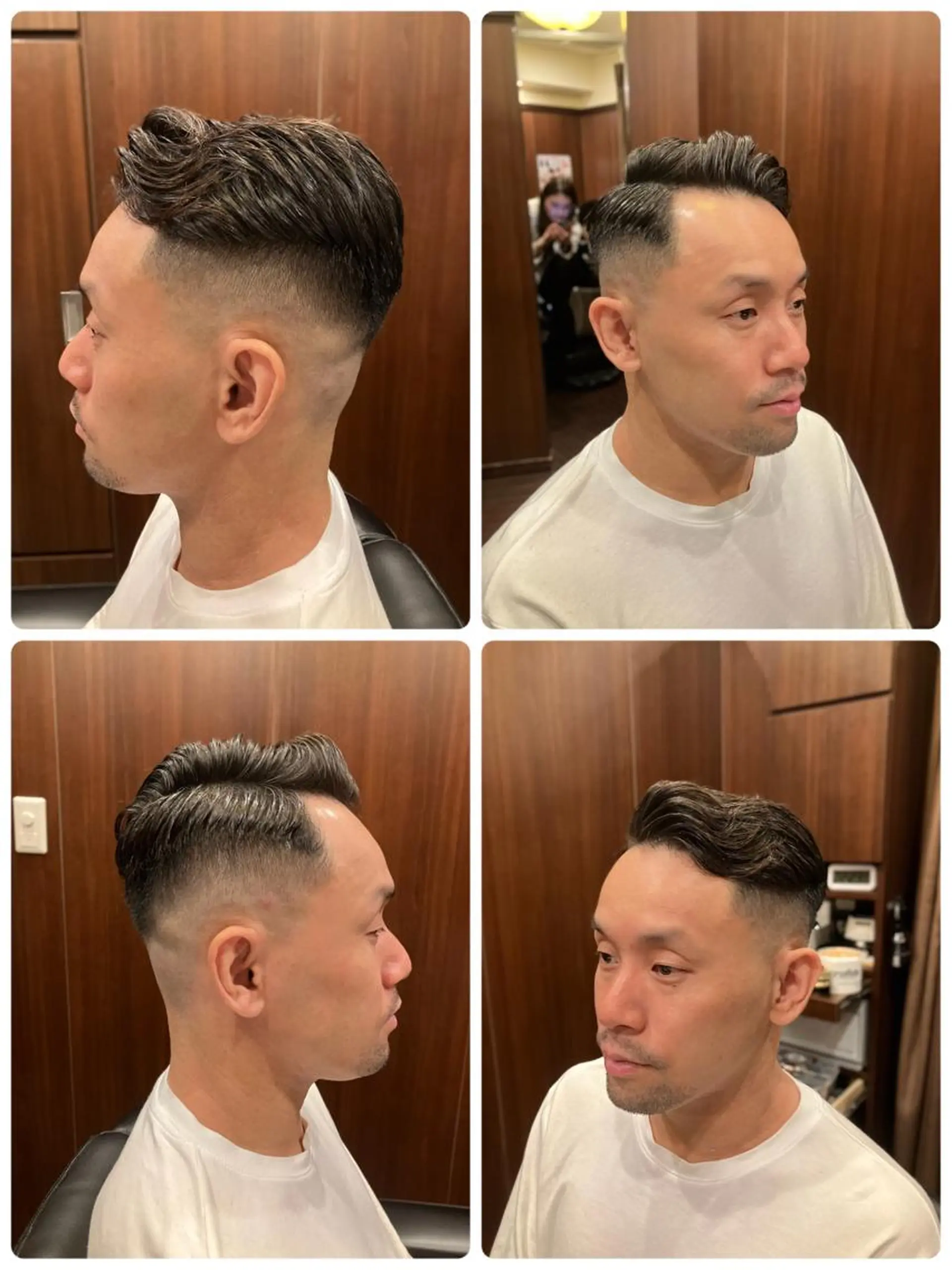 ショート BroTokyo Barbershop 銀座店所属・大河 たいがのヘアスタイル