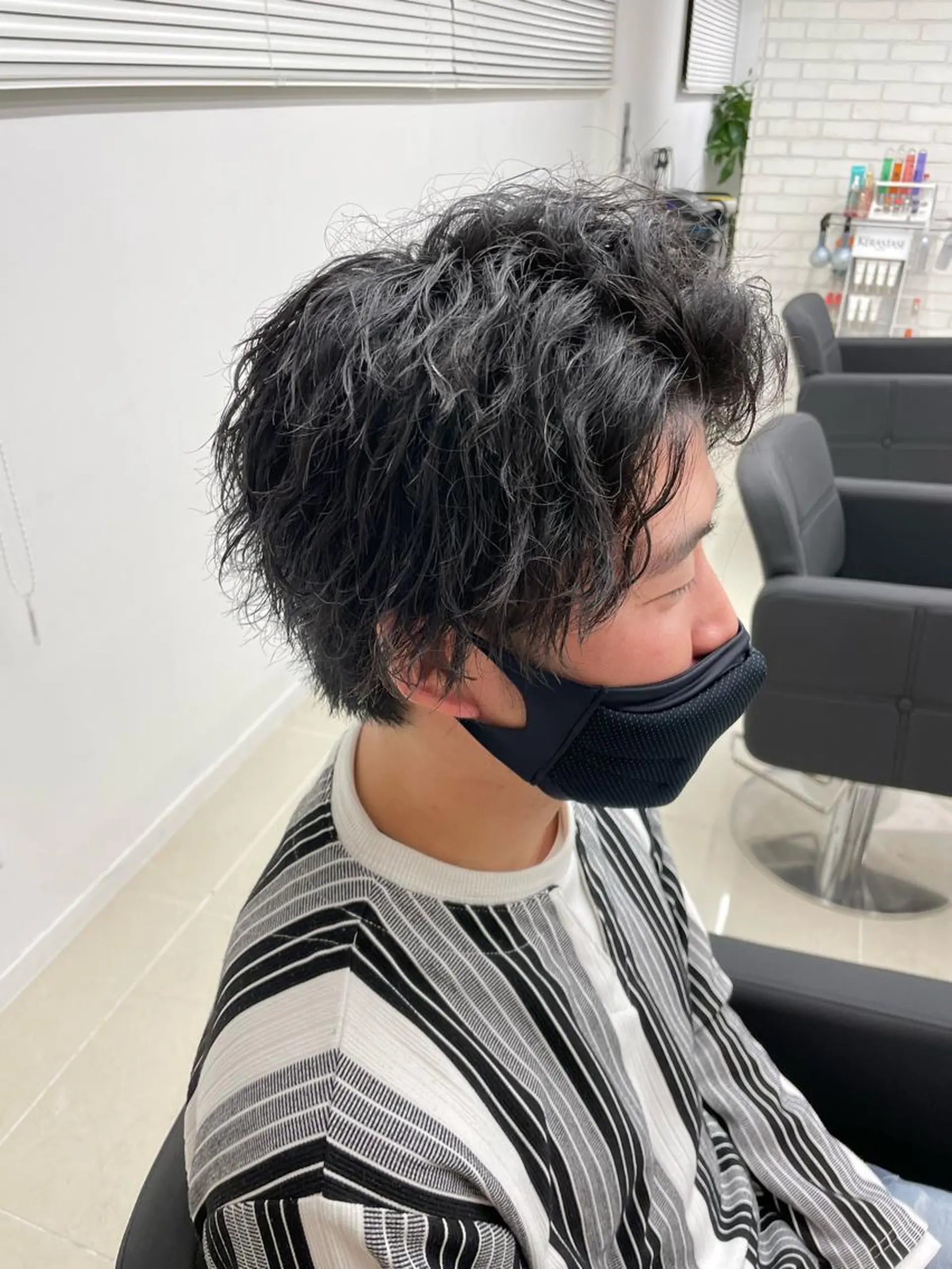 ショート パーマ ヘアアレンジ メンズ 🔥メンズ特化🔥 木村 祐太のヘアスタイル