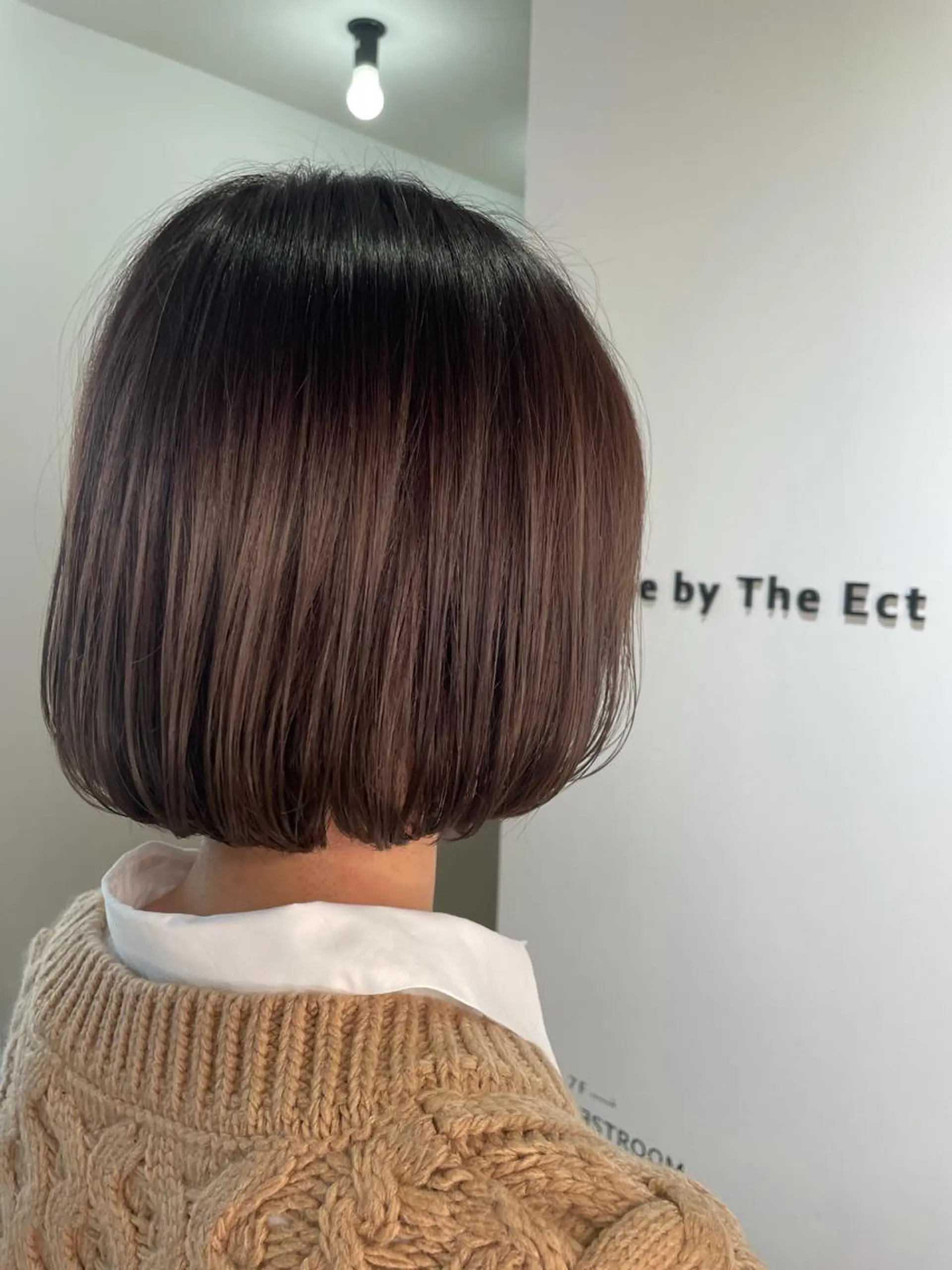 ショート カラー ベージュカラー ボブ One By The Ect所属・ショート/脱白髪染め ☆宇﨑悠実のヘアスタイル