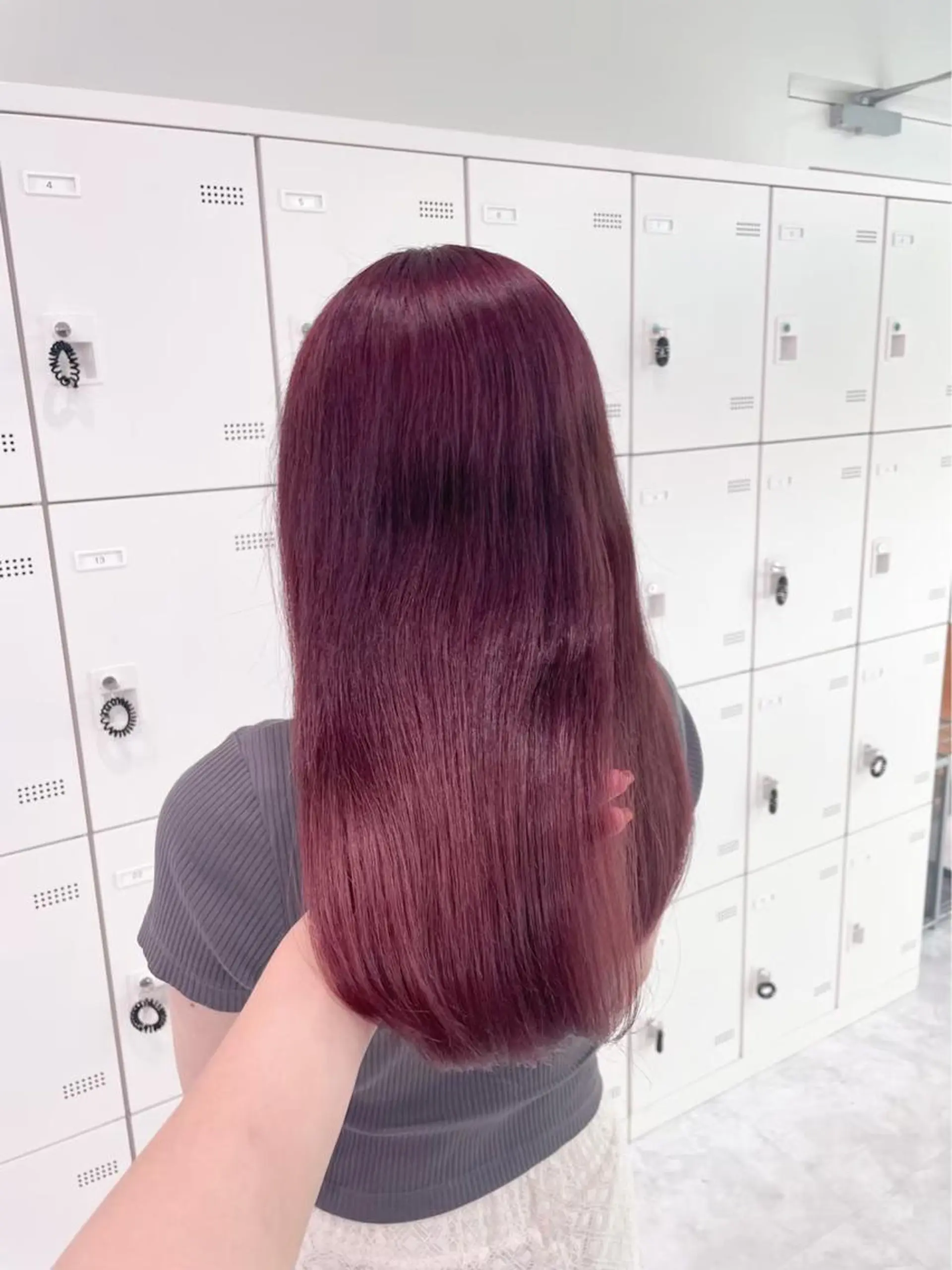 セミロング カラー junna‎🤍調布 まつ毛/眉 激安のマツエク・マツパデザイン