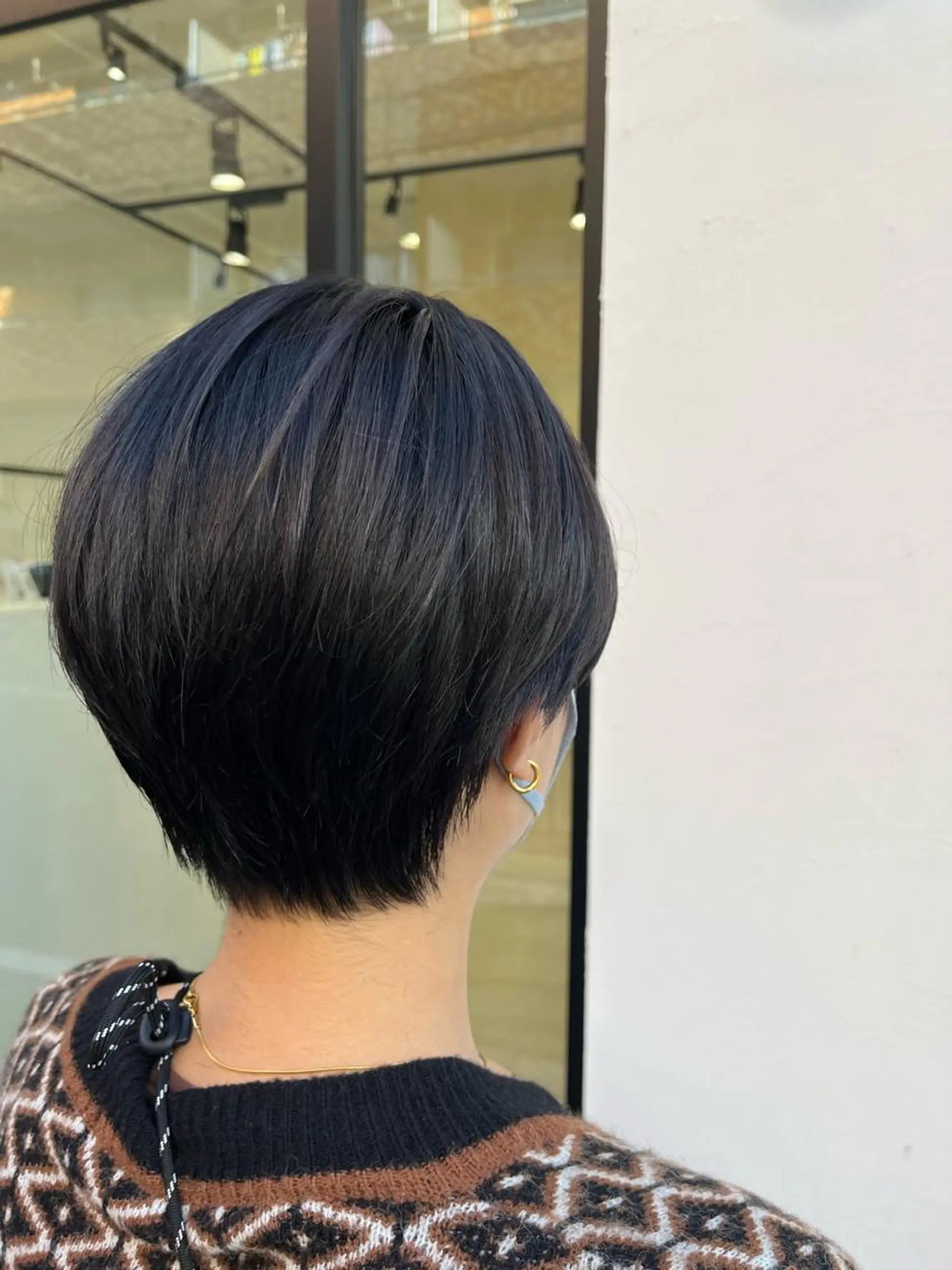 ショート カラー ハンサムショート グレージュ ハイライトカラー ハイライト ショートヘア カット ヘアカラー ボブ/美髪矯正 /佐藤　奈巳のヘアスタイル