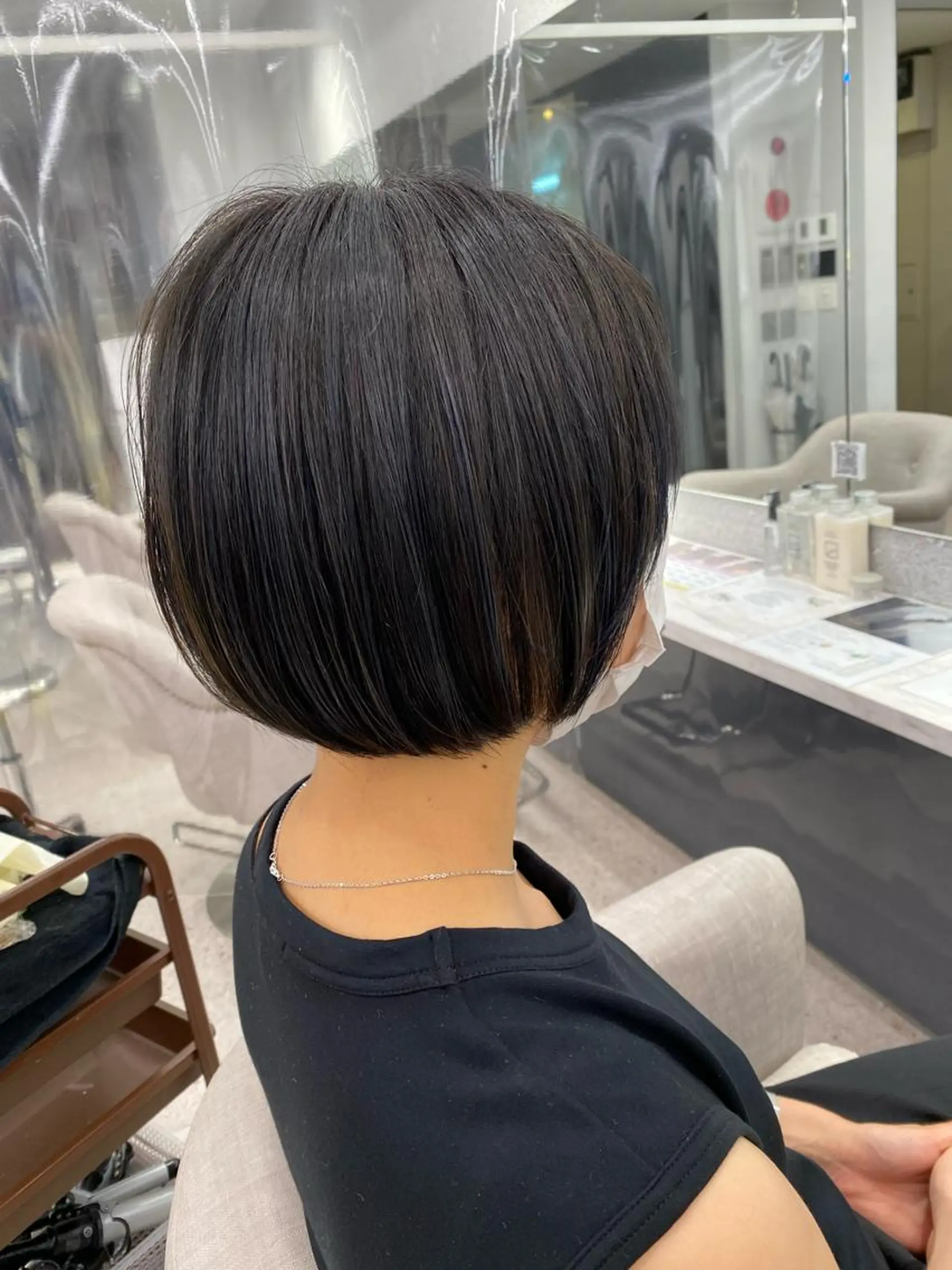 ショート カラー パーマ ヘアアレンジ メンズ キッズ ネイル マツエク・マツパ 京都レイヤーカット/ 縮毛矯正/羽柴りくのヘアスタイル