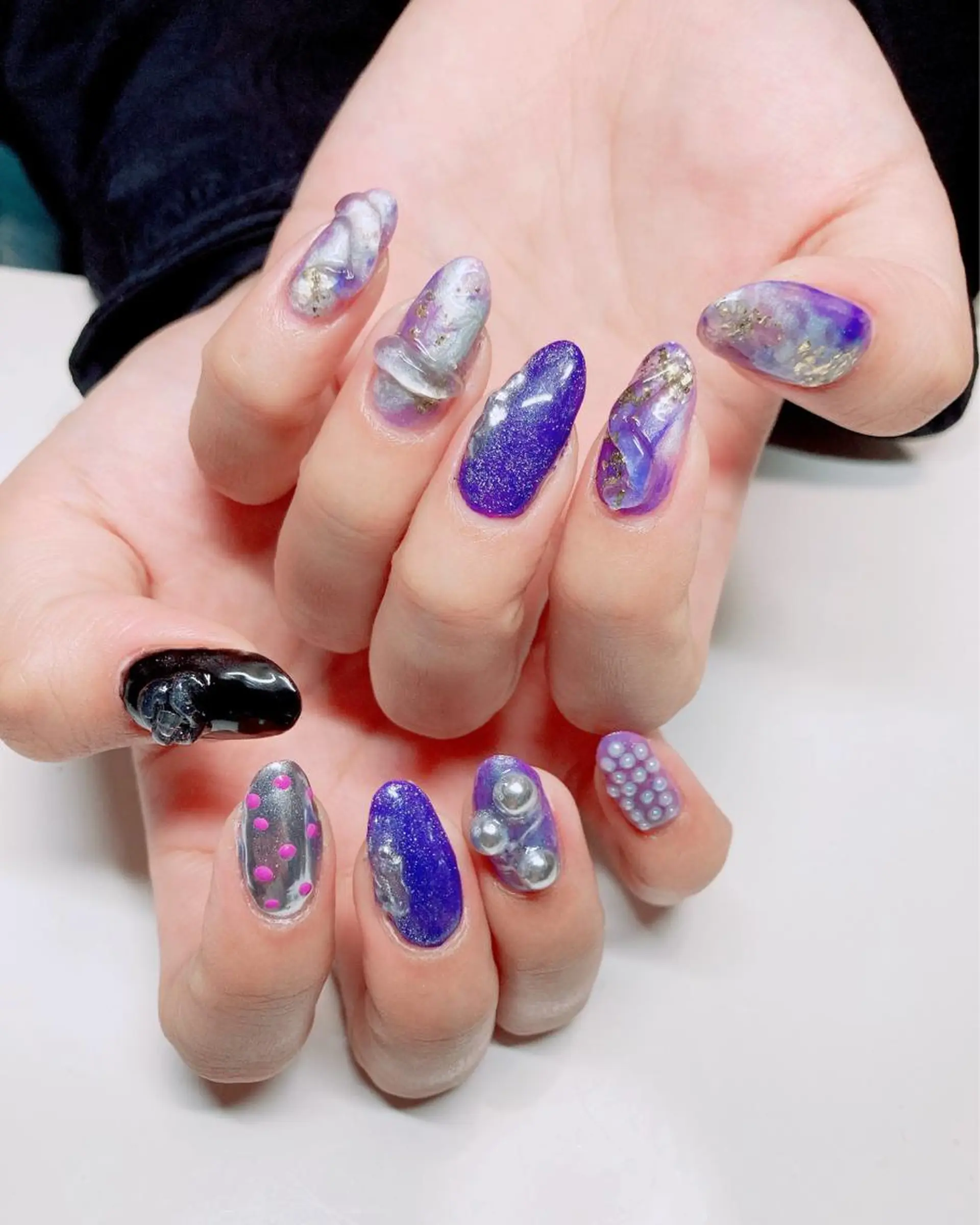 ネイル フットネイル ジェルネイル 持ち込み ニュアンスネイル ワンカラーネイル YunAsu ひぃちゃんのエステ・リラクイメージ