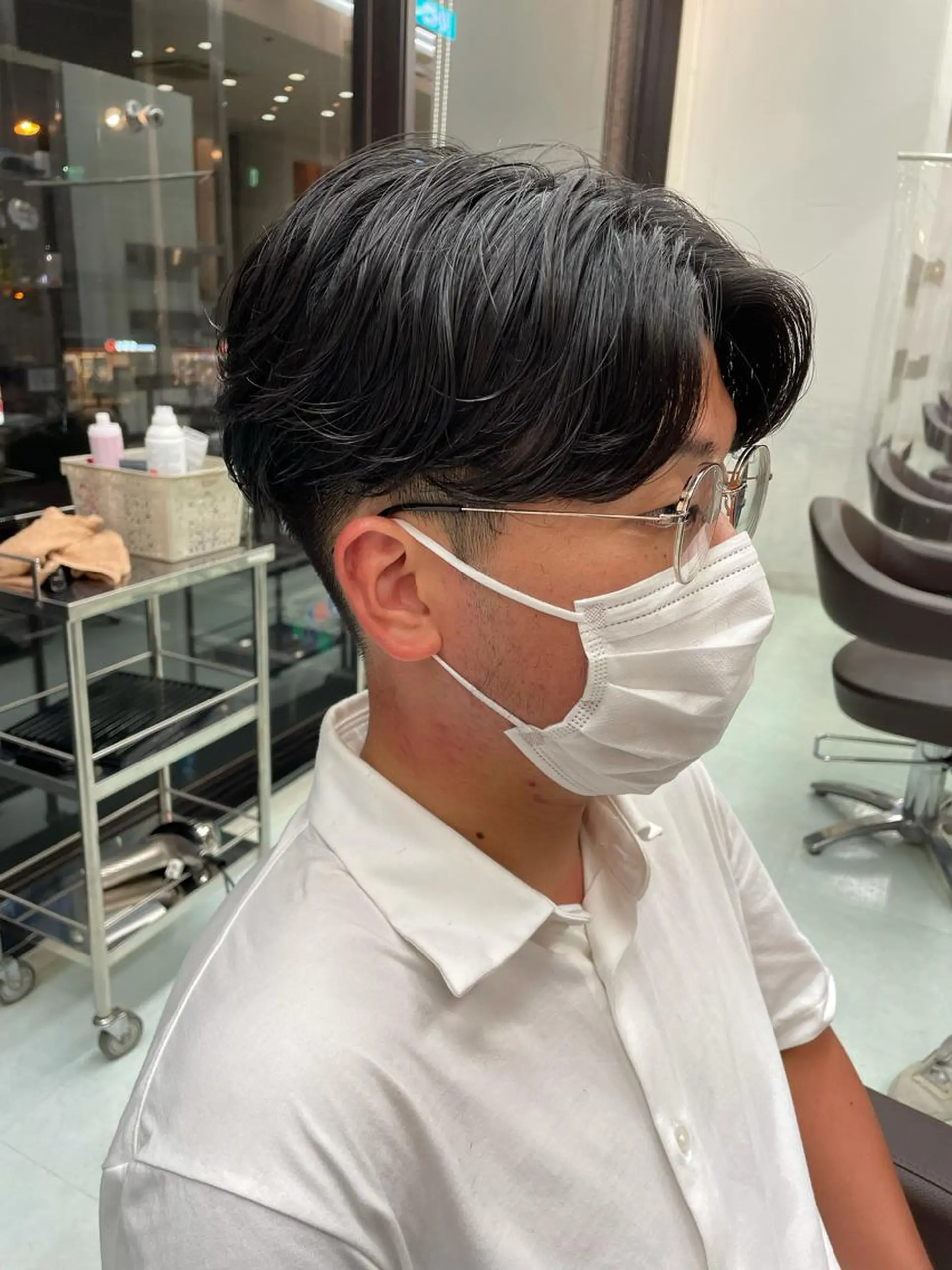 パーマ メンズ カルマパーマ メンズパーマ ヘアーメイクWiLL 西宮店所属・川上 紗也加のヘアスタイル