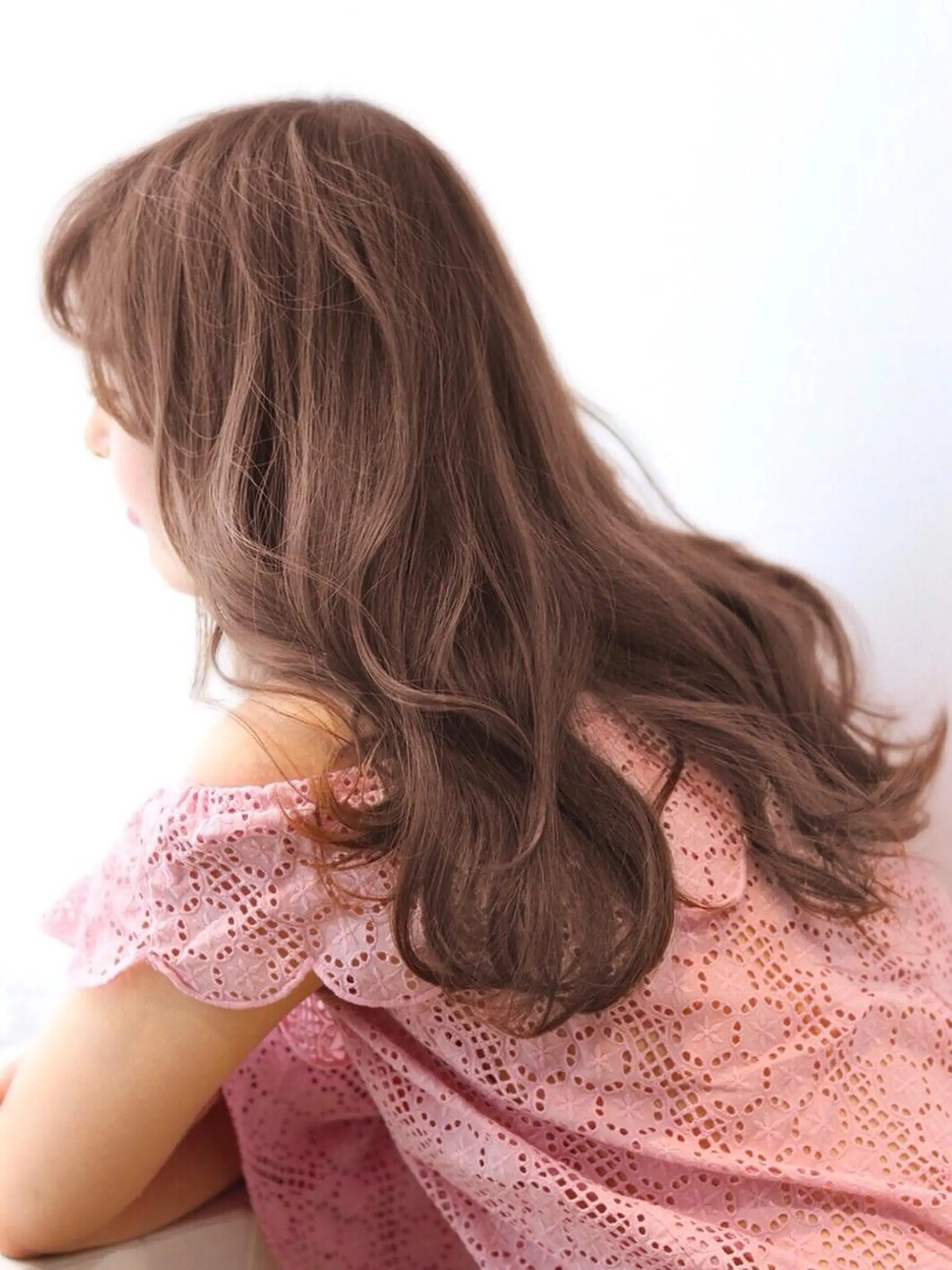 ロング カラー パーマ バレイヤージュ 黒髪 グラデーションカラー グレージュ ハイライトカラー カット ヘアカラー トリートメント 髪質改善🌈縮毛矯正 荻原　達矢のヘアスタイル