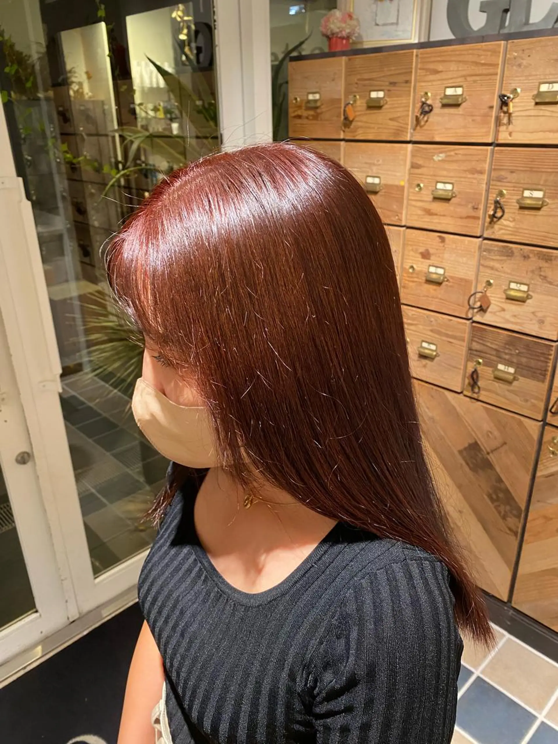 ロング GLAD所属・ナガヤマ ミユのヘアスタイル