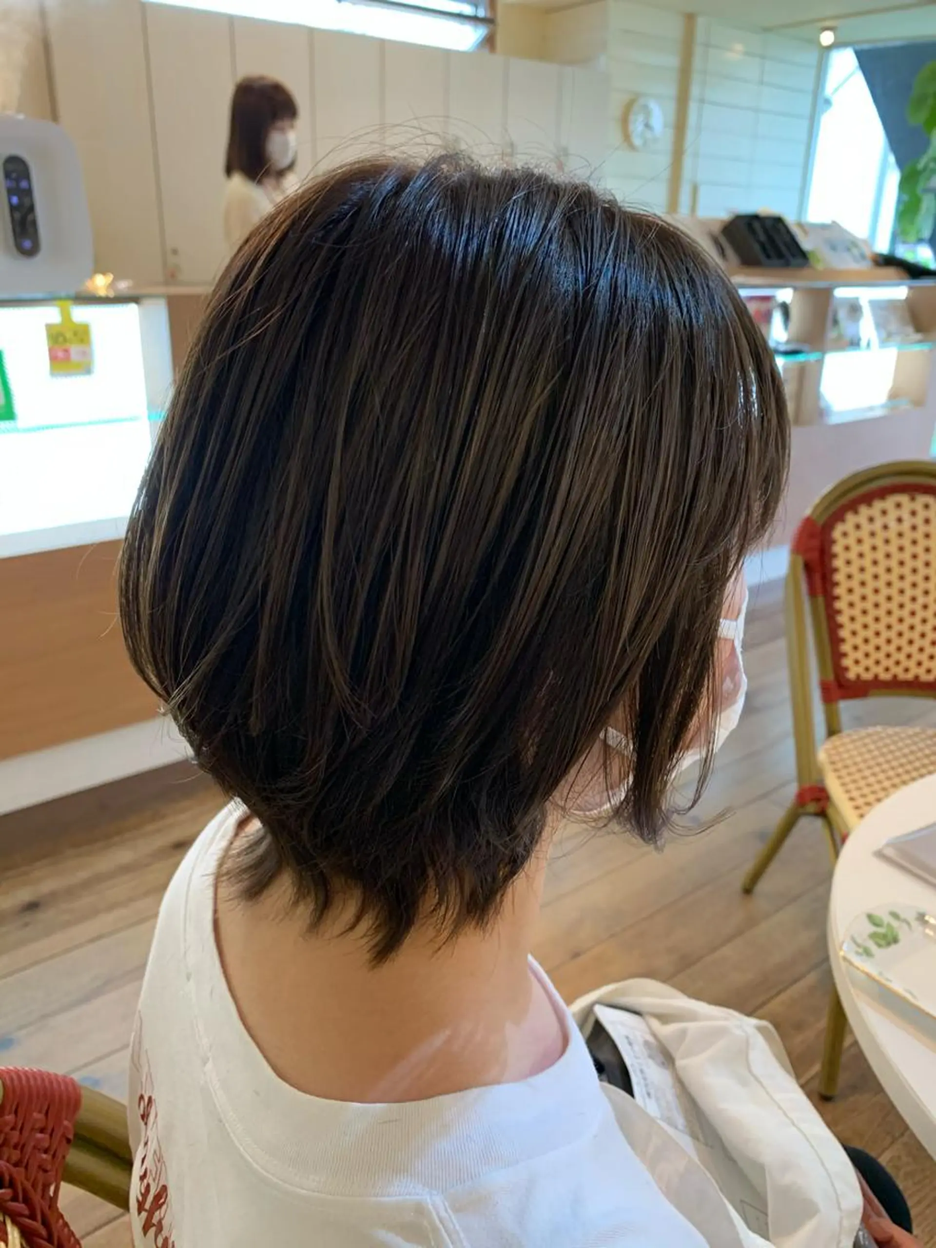 ショート ハイライト 小杉輝/ショート /艶カラー✨のヘアスタイル