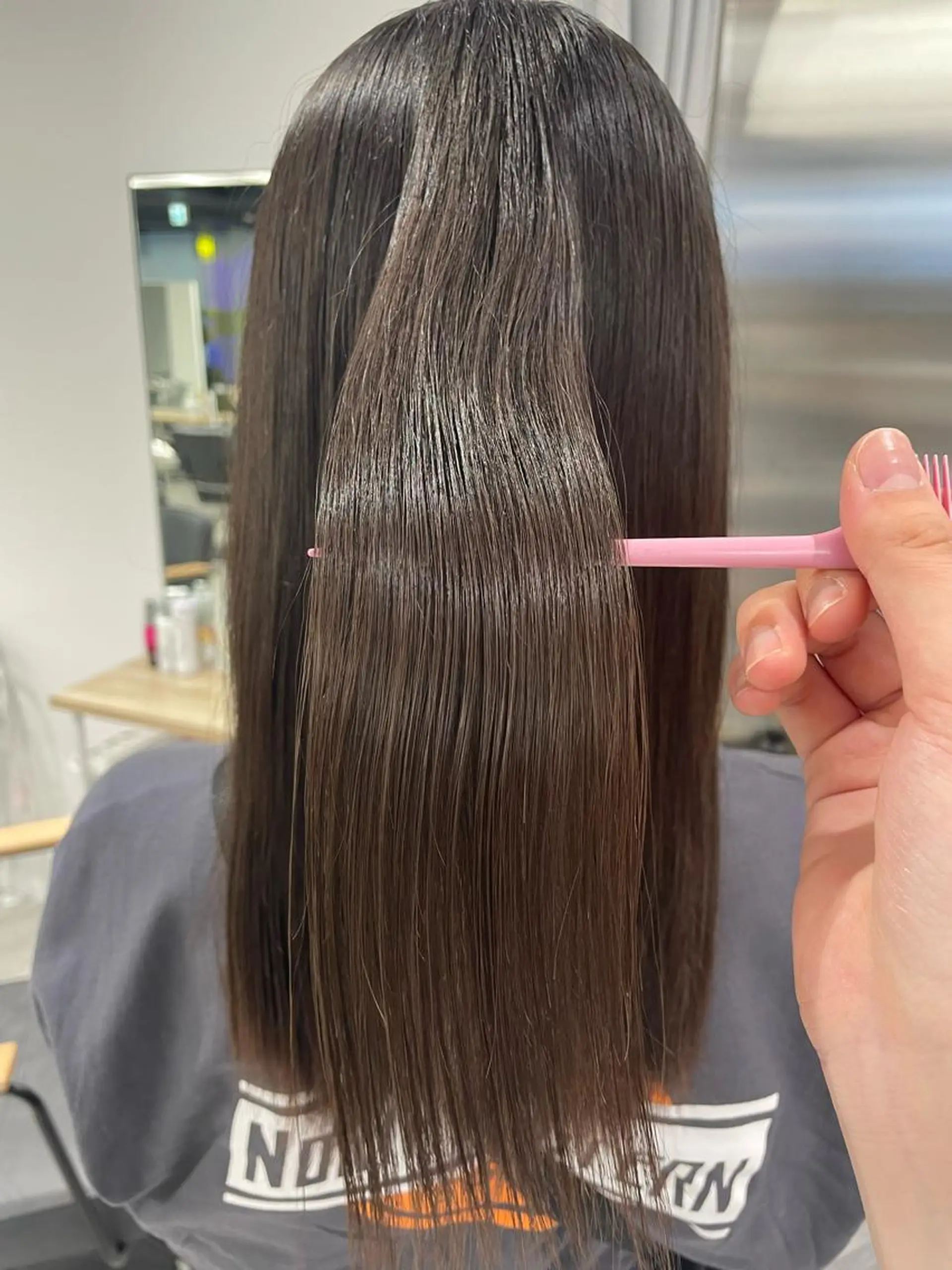 セミロング くせ毛 髪質改善 トリートメント 🧁はるひ/ ZEST Ivy🎀のヘアスタイル