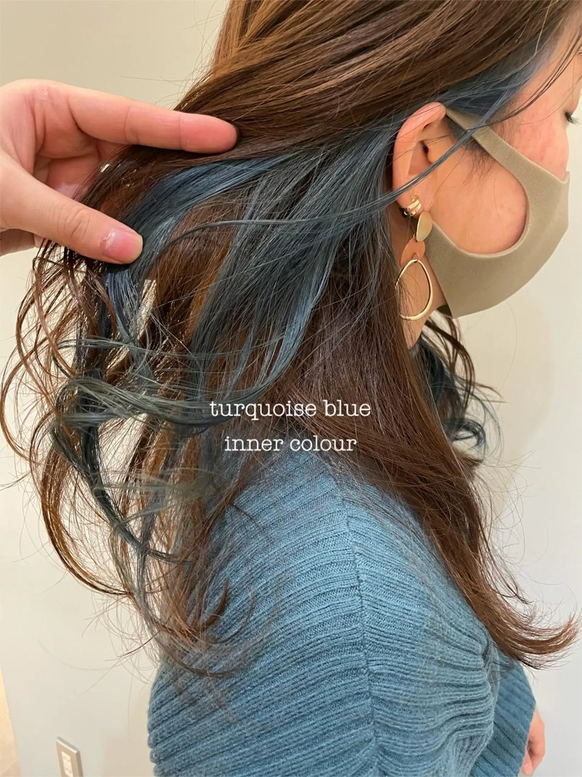 ミディアム カラー ケアブリーチ/ エクステ/レイヤーのヘアスタイル