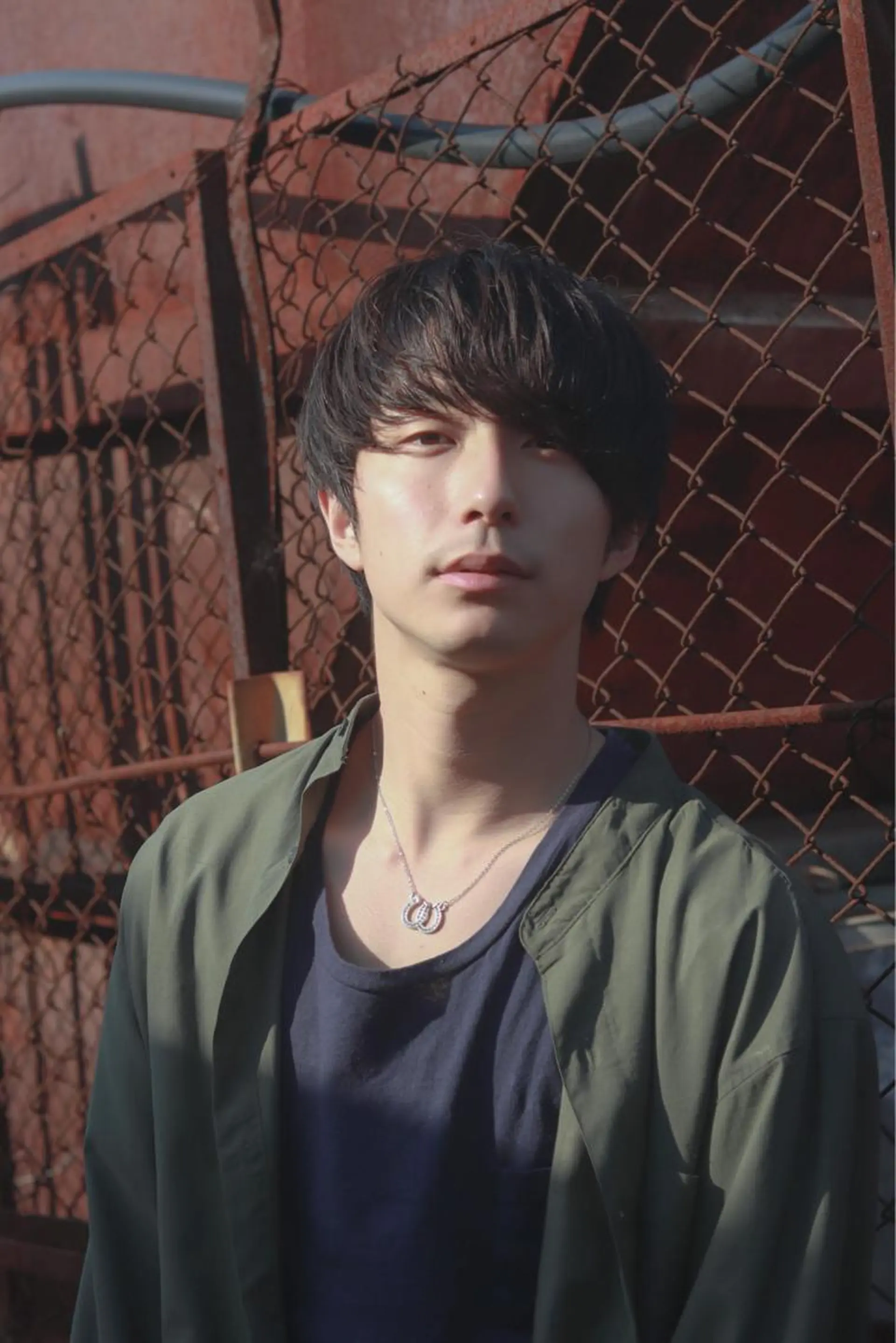 ミディアム パーマ ミディアムパーマ SLASHスラッシュ 兵頭　裕のヘアスタイル