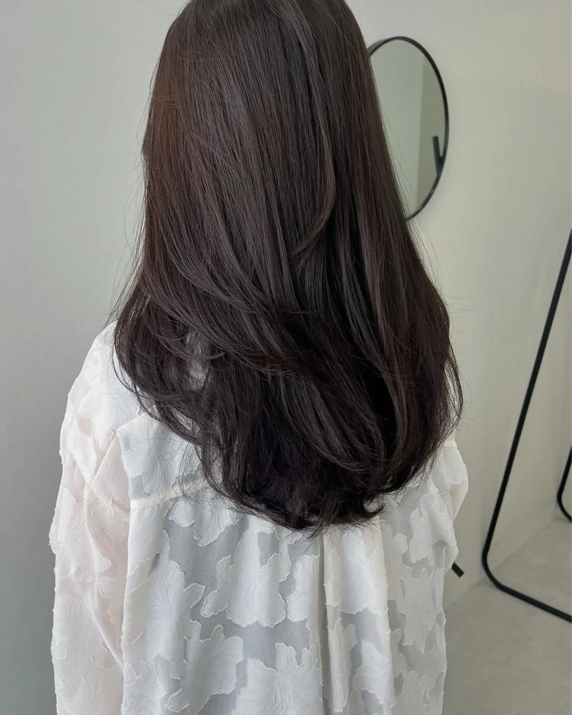 ロング SOYON 西ゆうかのヘアスタイル