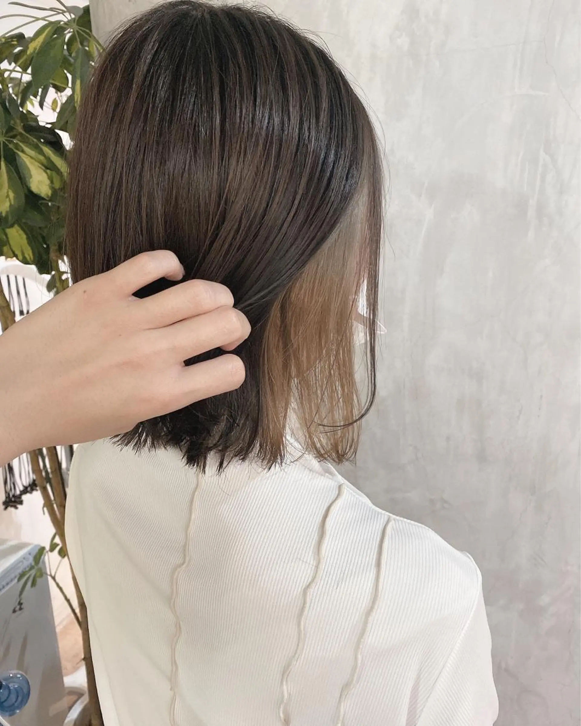 ショート カラー ヘアアレンジ stylist/蛯谷 珠里のヘアスタイル
