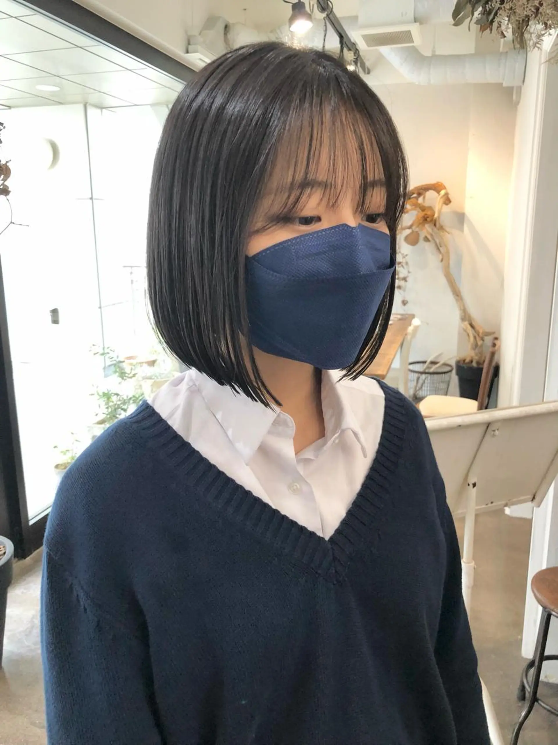 ショート ボブ カット 千葉 郁也のヘアスタイル