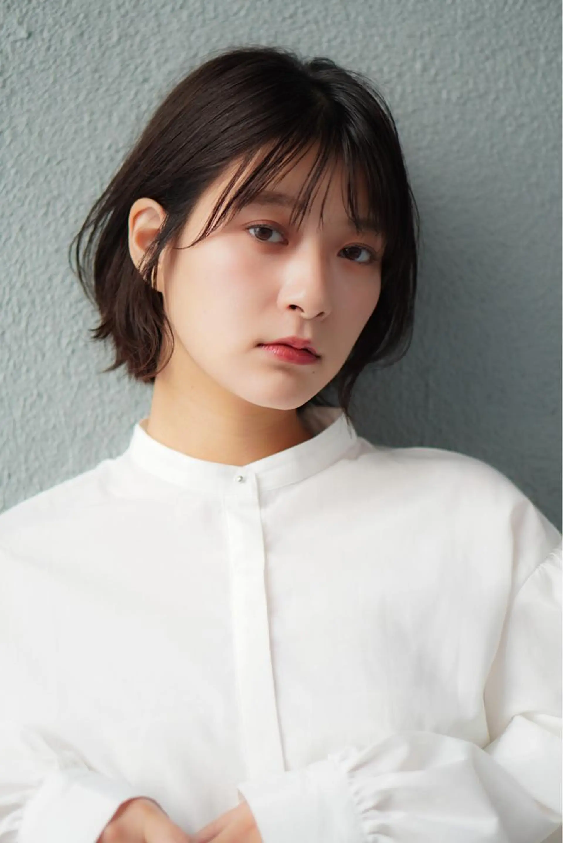 ショート ボブ くびれヘア レイヤーカットのプロ 大人ヘア宮森貴志のヘアスタイル