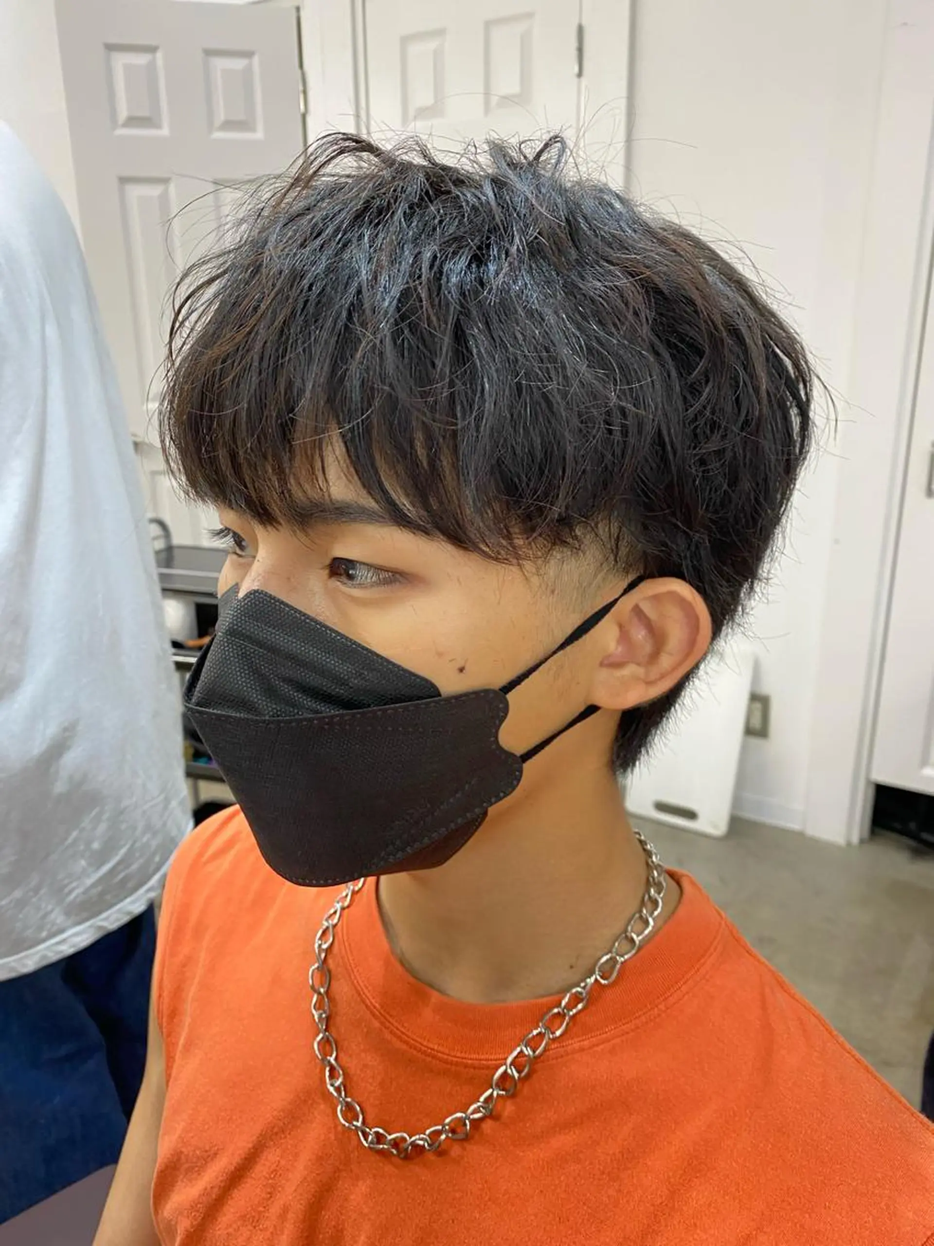 メンズ カット トリートメント シャドウパーマ/ 波巻パーマYu-Kiのヘアスタイル