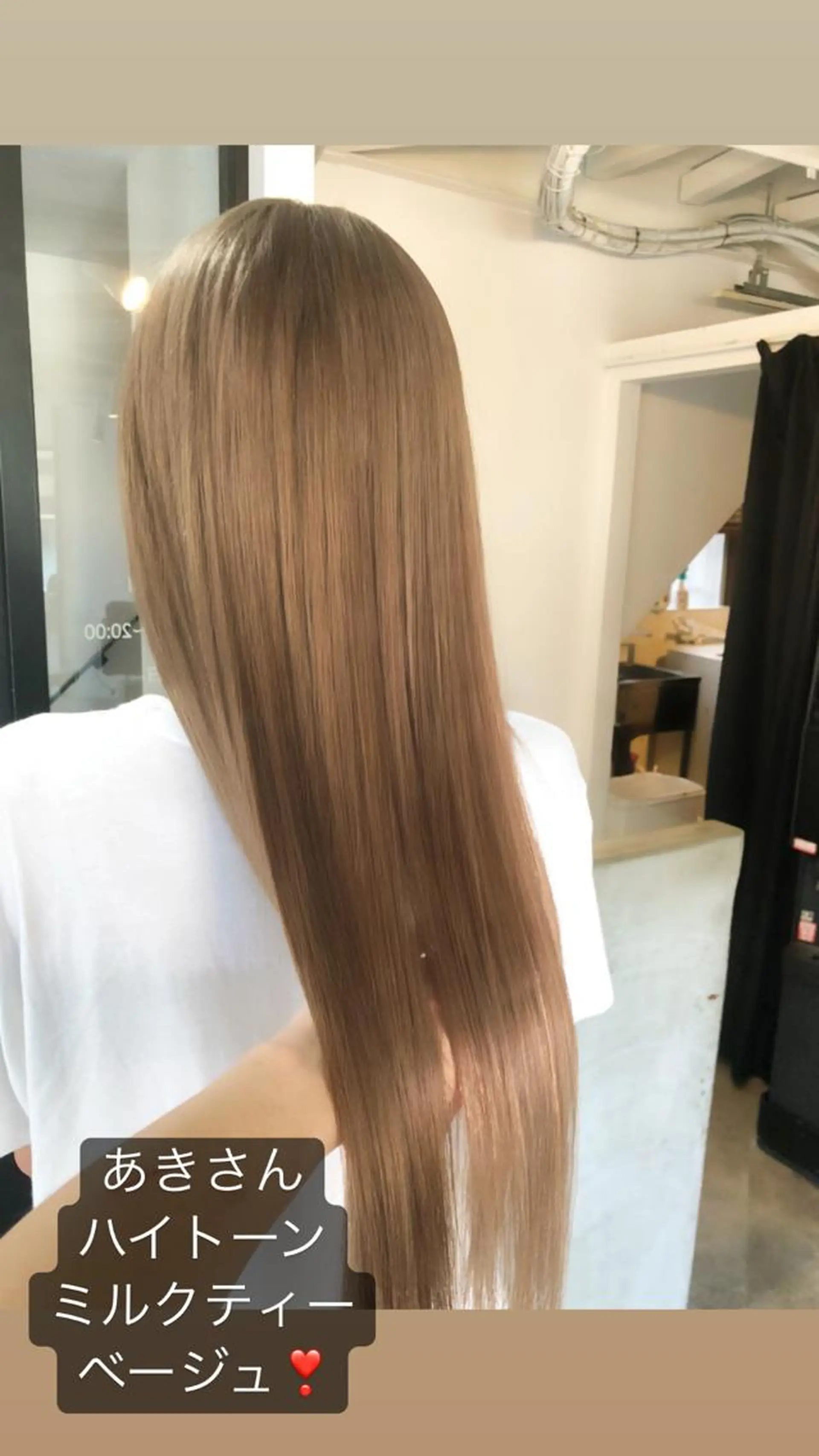 ロング カラー 髪質改善 トリートメント 酸性ストレート alpha. カラーエクステ下妻のヘアスタイル