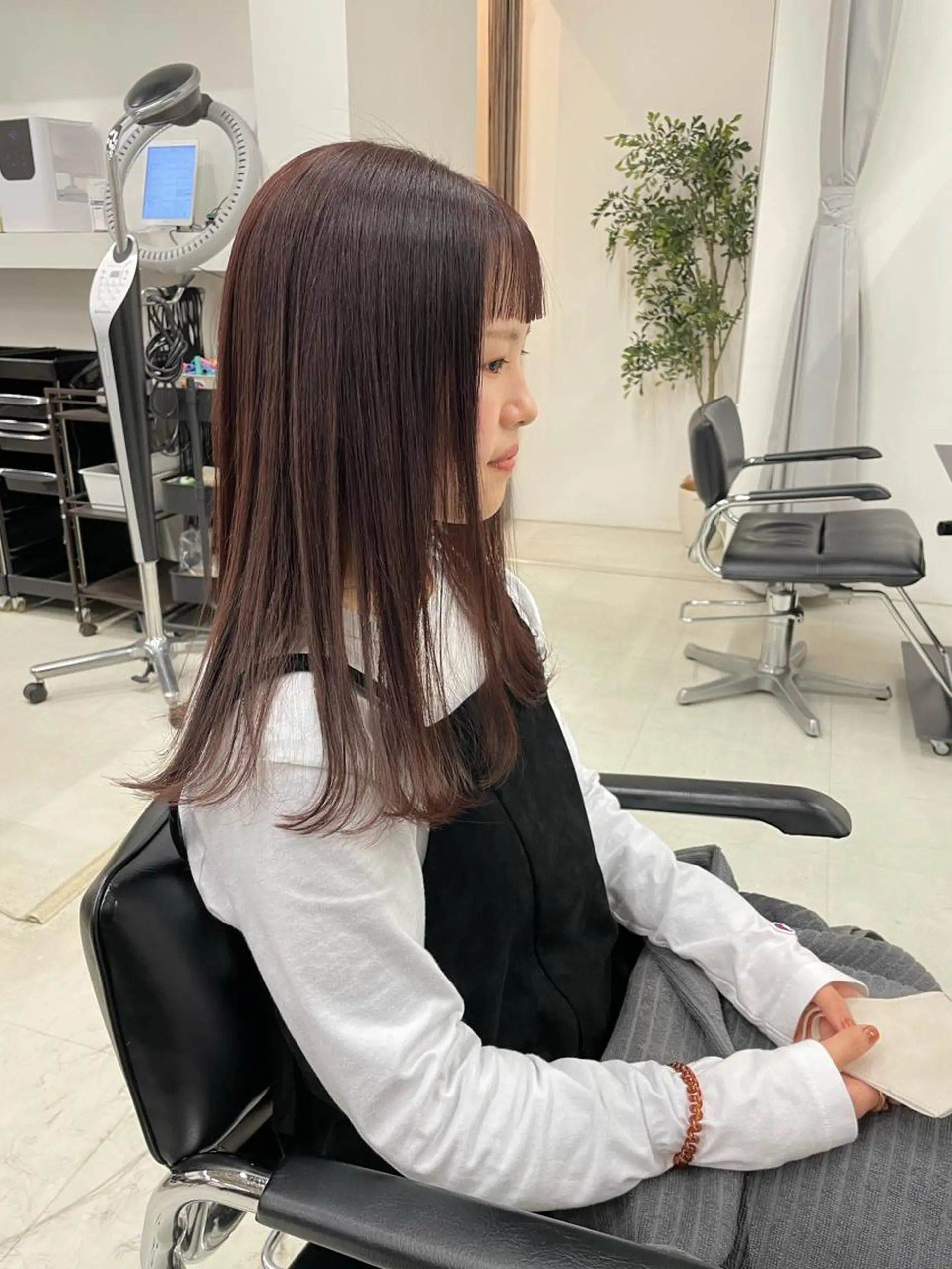 セミロング カラー キッズ オトナヘア🌸 harukaのヘアスタイル