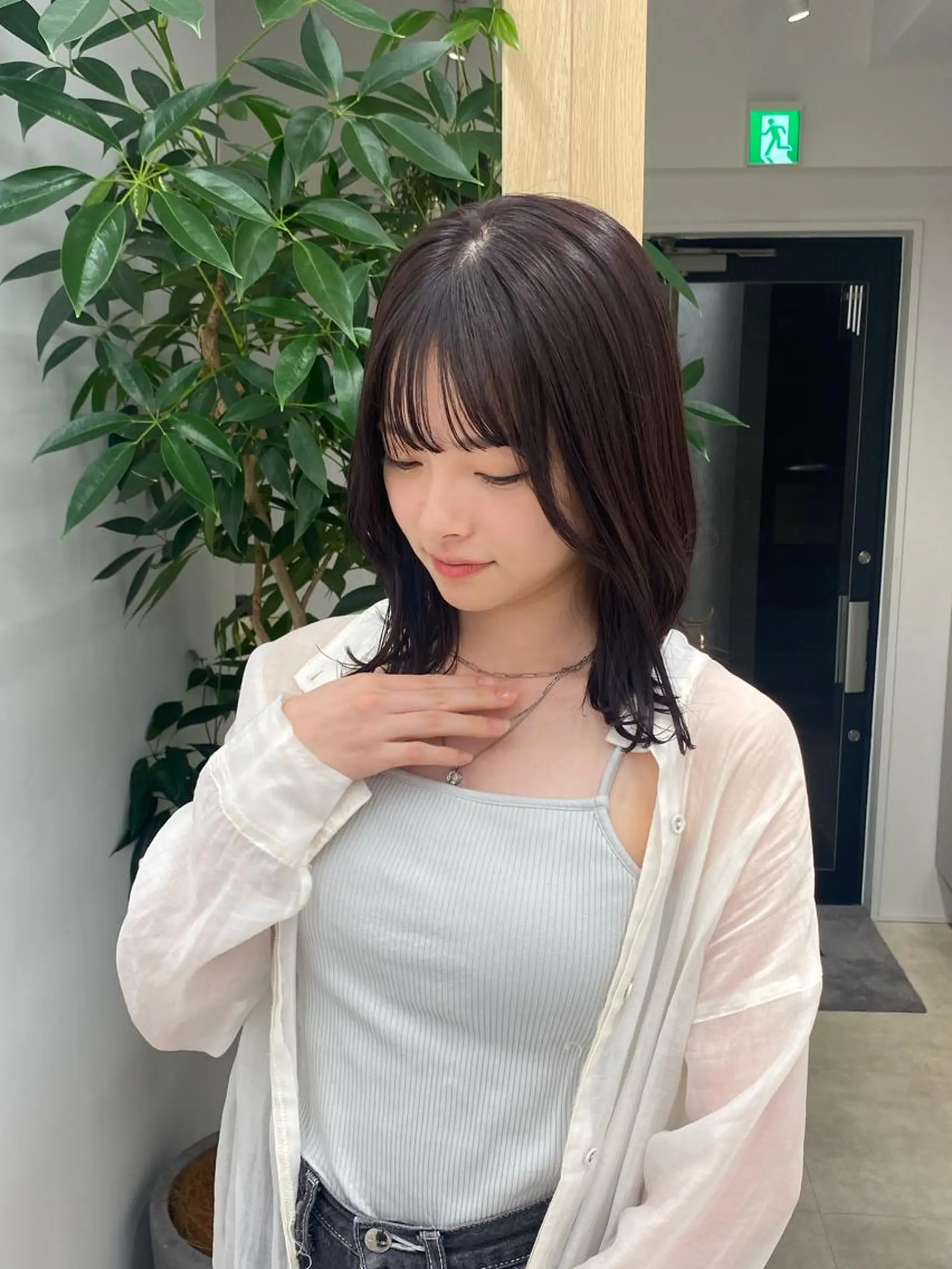 ミディアム カラー noa/ 渋谷のヘアスタイル