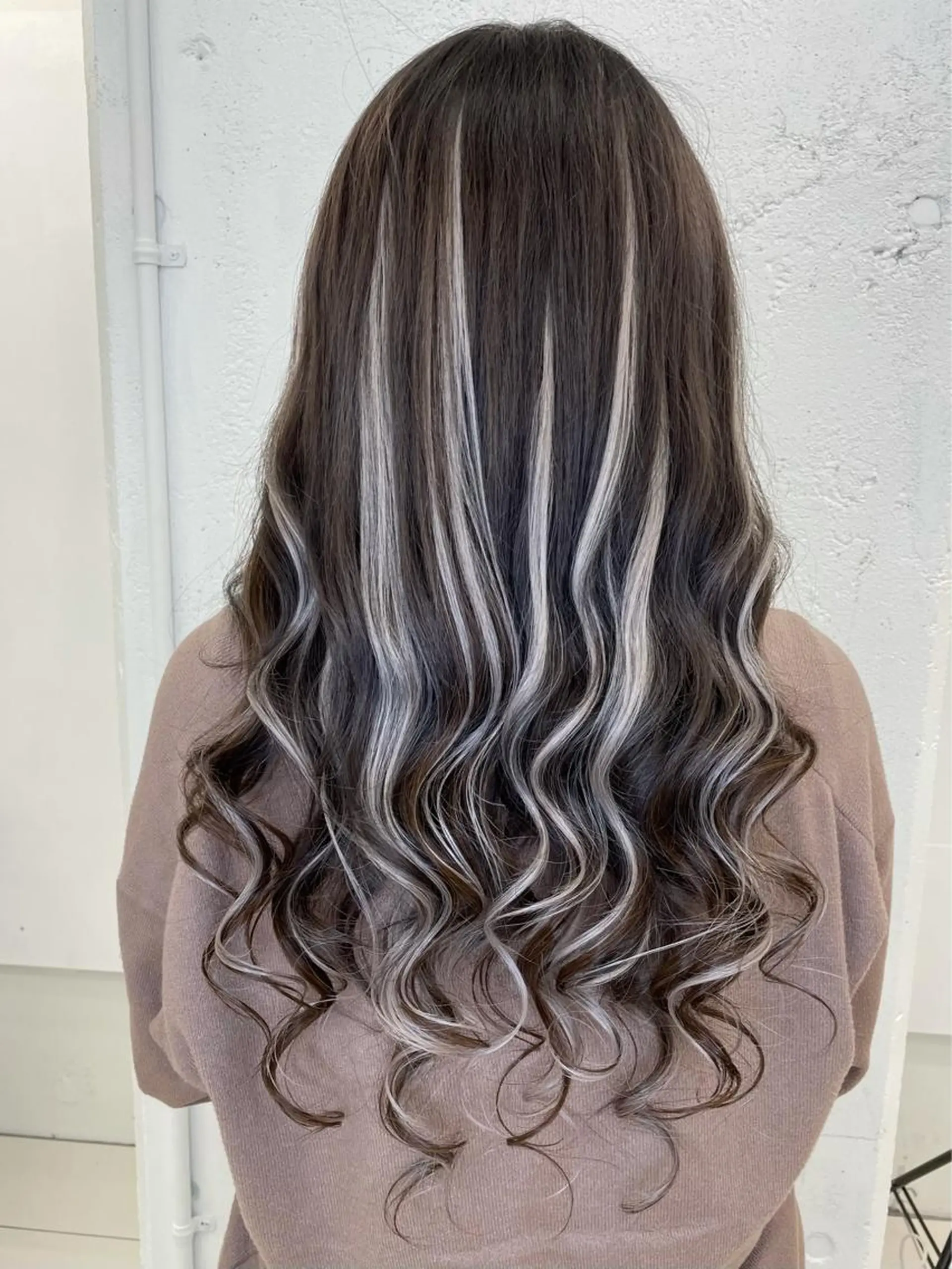 ロング エクステ 家田 竜のヘアスタイル