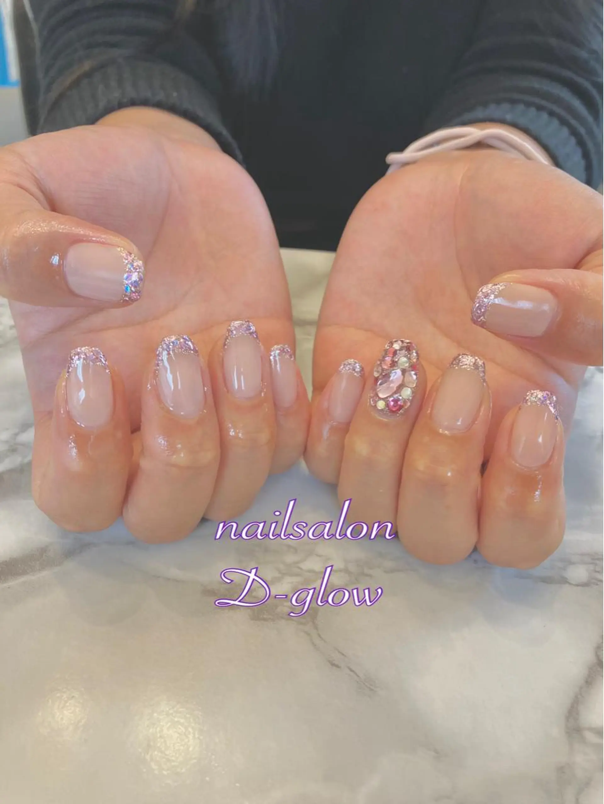 ネイル ハンドネイル ネイルサロン D-glowのネイルデザイン