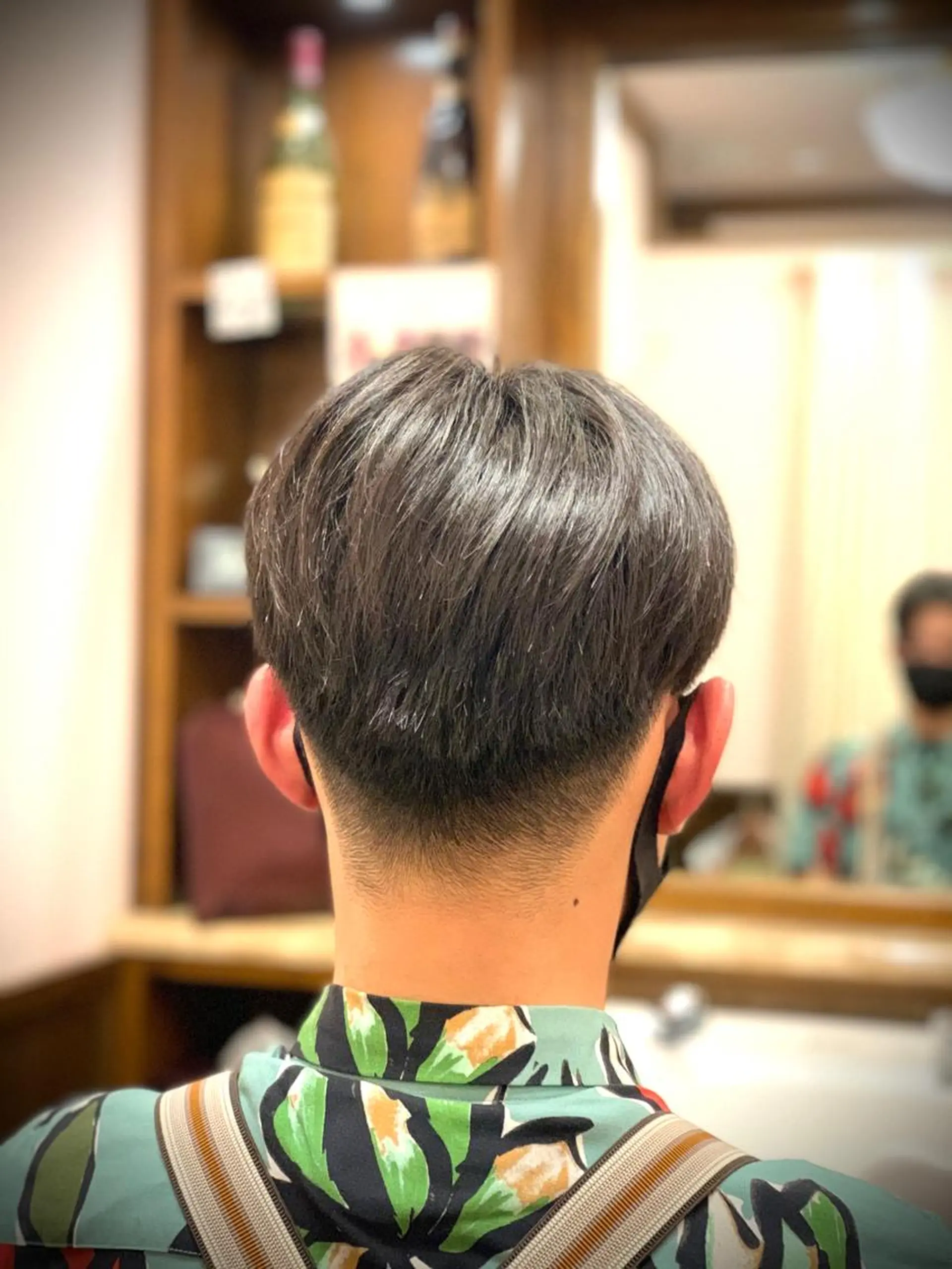 ミディアム HIRO銀座　バーバーショップ丸の内所属・ヒロ銀座 林のヘアスタイル