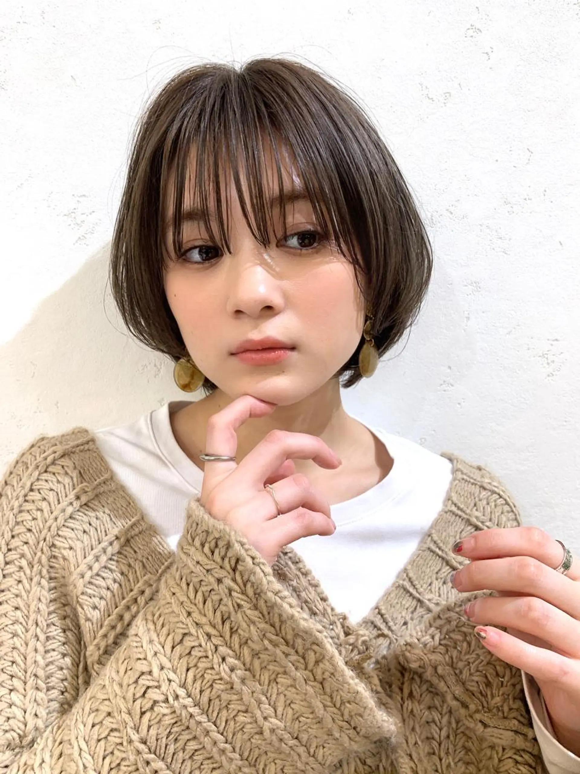 ショート ショートボブ ボブ ショートヘア レイヤー/韓国❣️ 髪質改善/e_kiのヘアスタイル